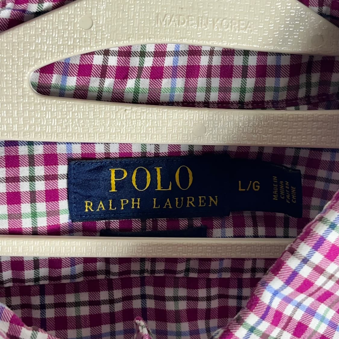 [POLO RALPH LAUREN] 폴로랄프로렌 클래식핏 퍼플 체크 셔츠 상품이미지4