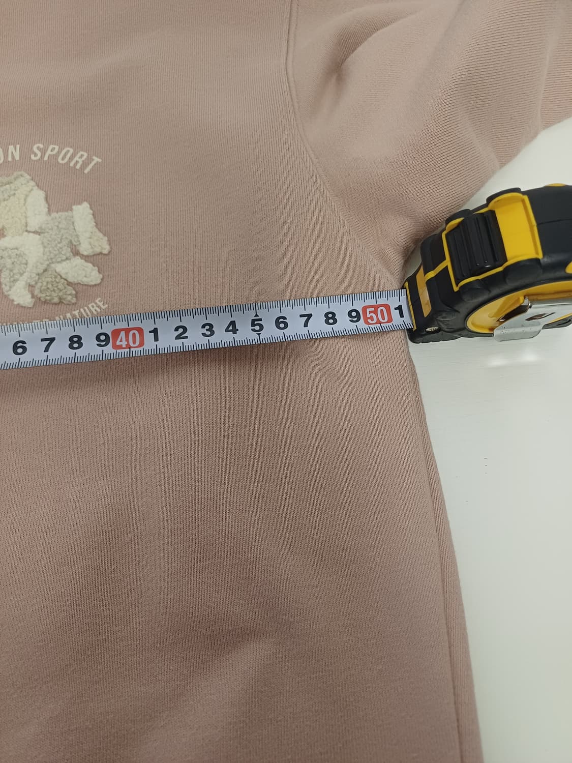 코오롱스포츠 여성 부클 그래픽 맨투맨 (M) / 상태좋음 상품이미지8