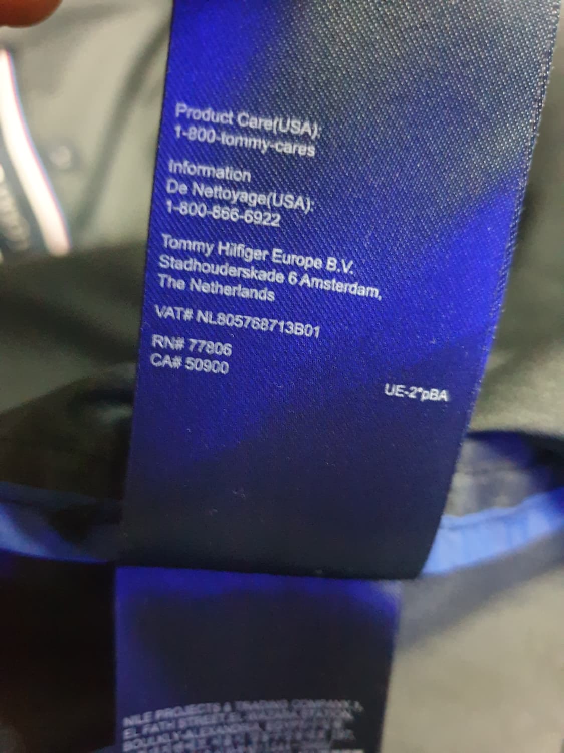 타미힐피거 코튼 폴리 스포티 발마칸 맥코트 네이비 (M) 상품이미지6