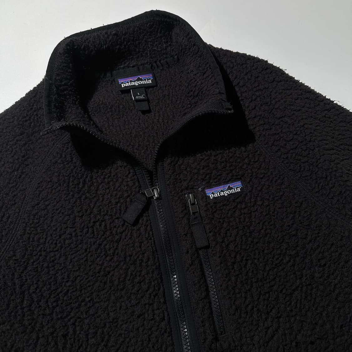 파타고니아 레트로 파일 플리스 후리스 자켓 블랙 상품이미지3