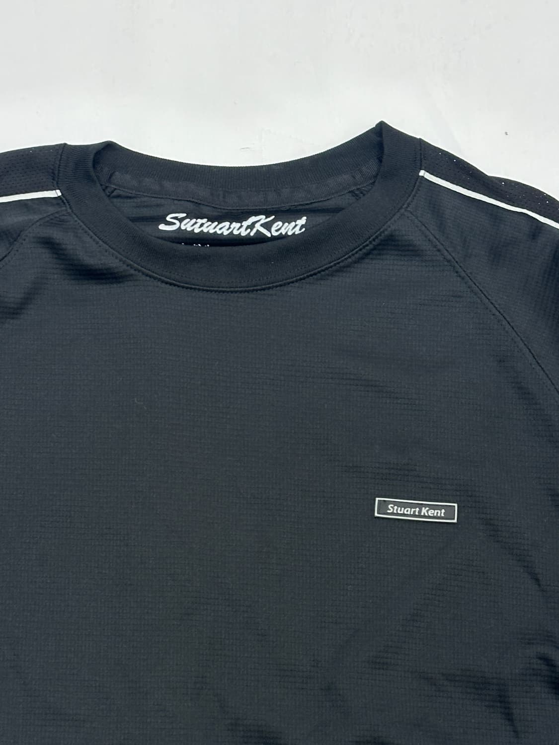 일본 브랜드 러닝 블랙 운동복 Y2k 기능성 고프코어 반팔티 상품이미지3