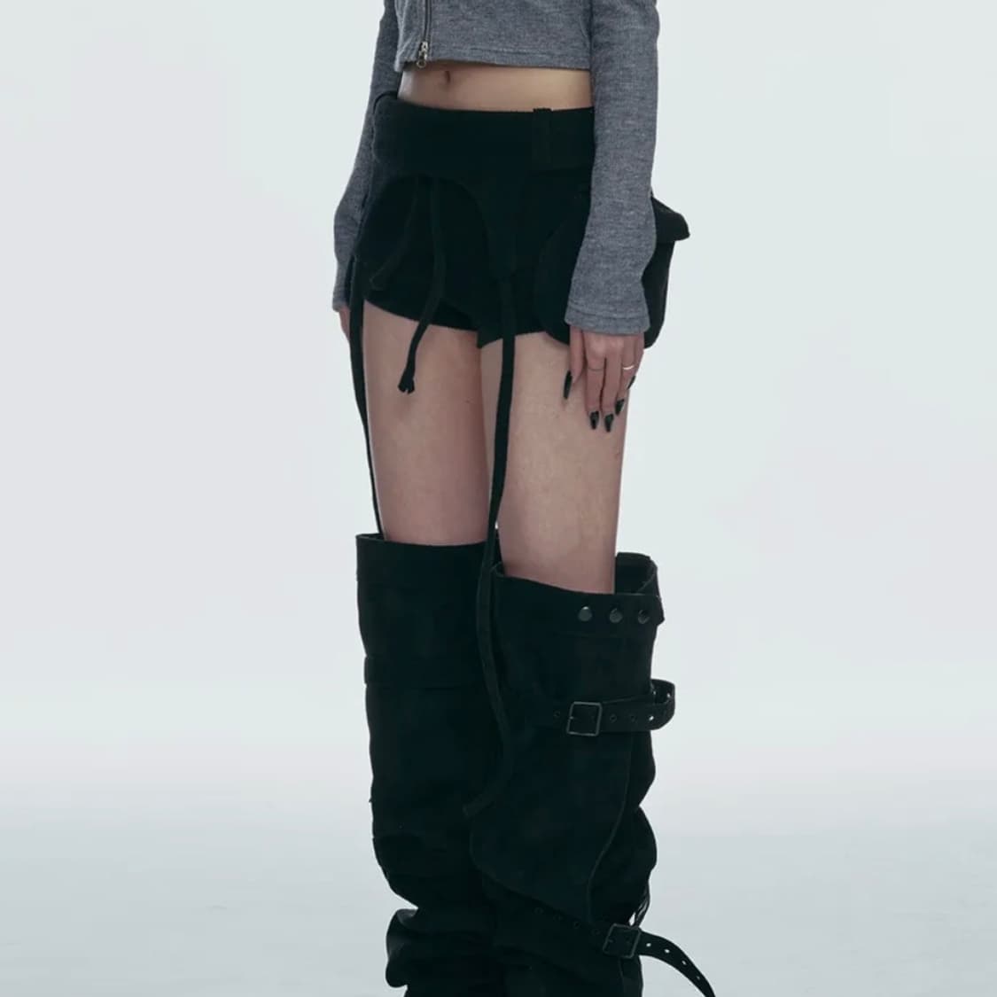 길라아카이브 BOLD LOGO POCKET KNIT SHORTS 상품이미지3