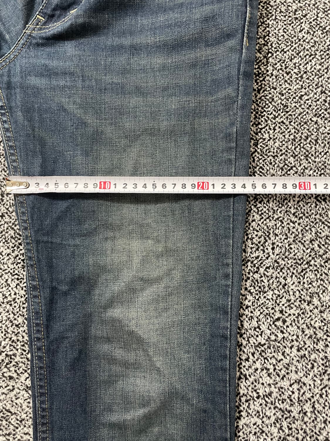 빈티지9. 리바이스 511 워시드 슬림 핏 데님팬츠 중청 청바지 상품이미지4