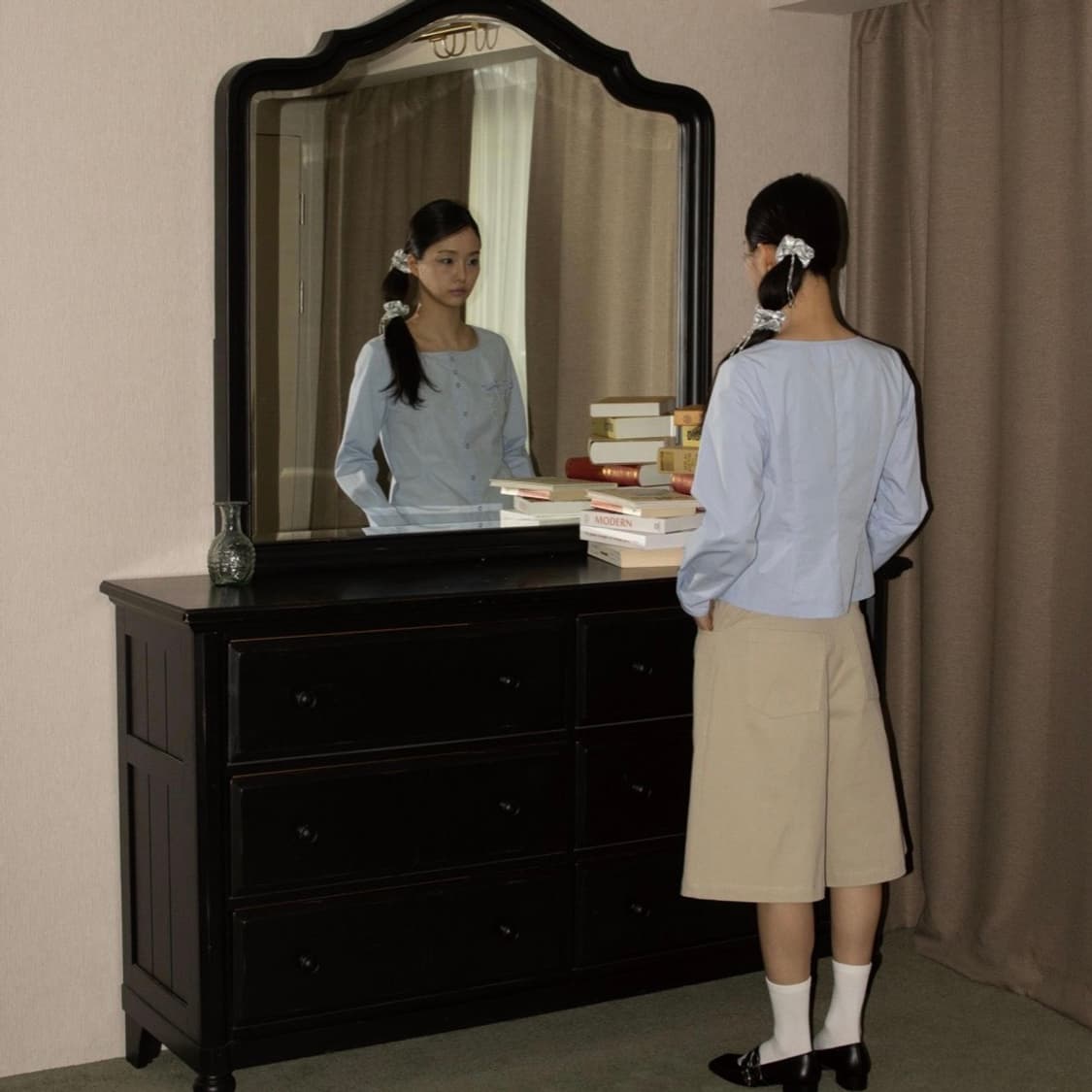 유넥셔츠 라이트블루  상품이미지2