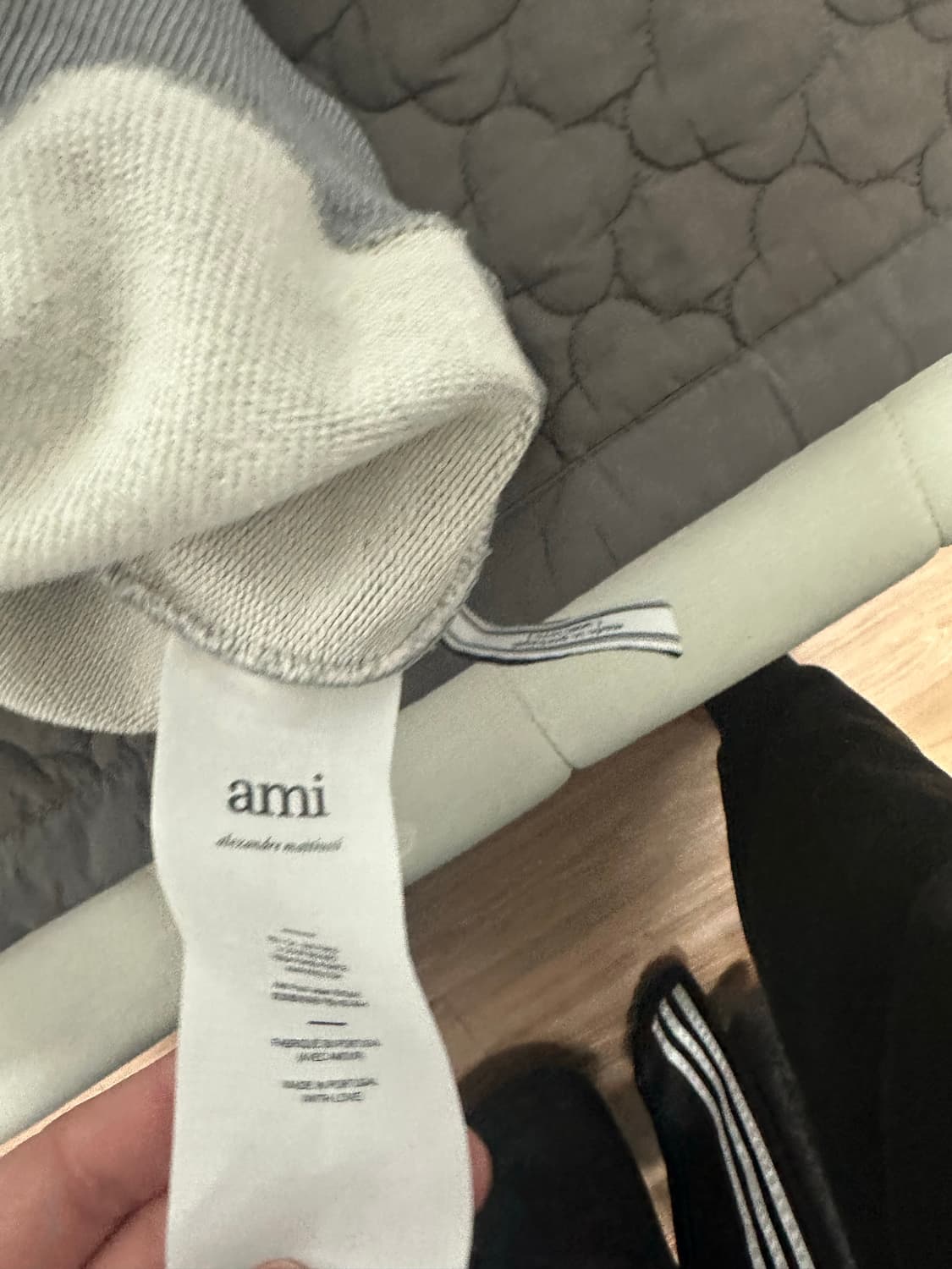 아미 맨투맨 그레이 XL 상품이미지1