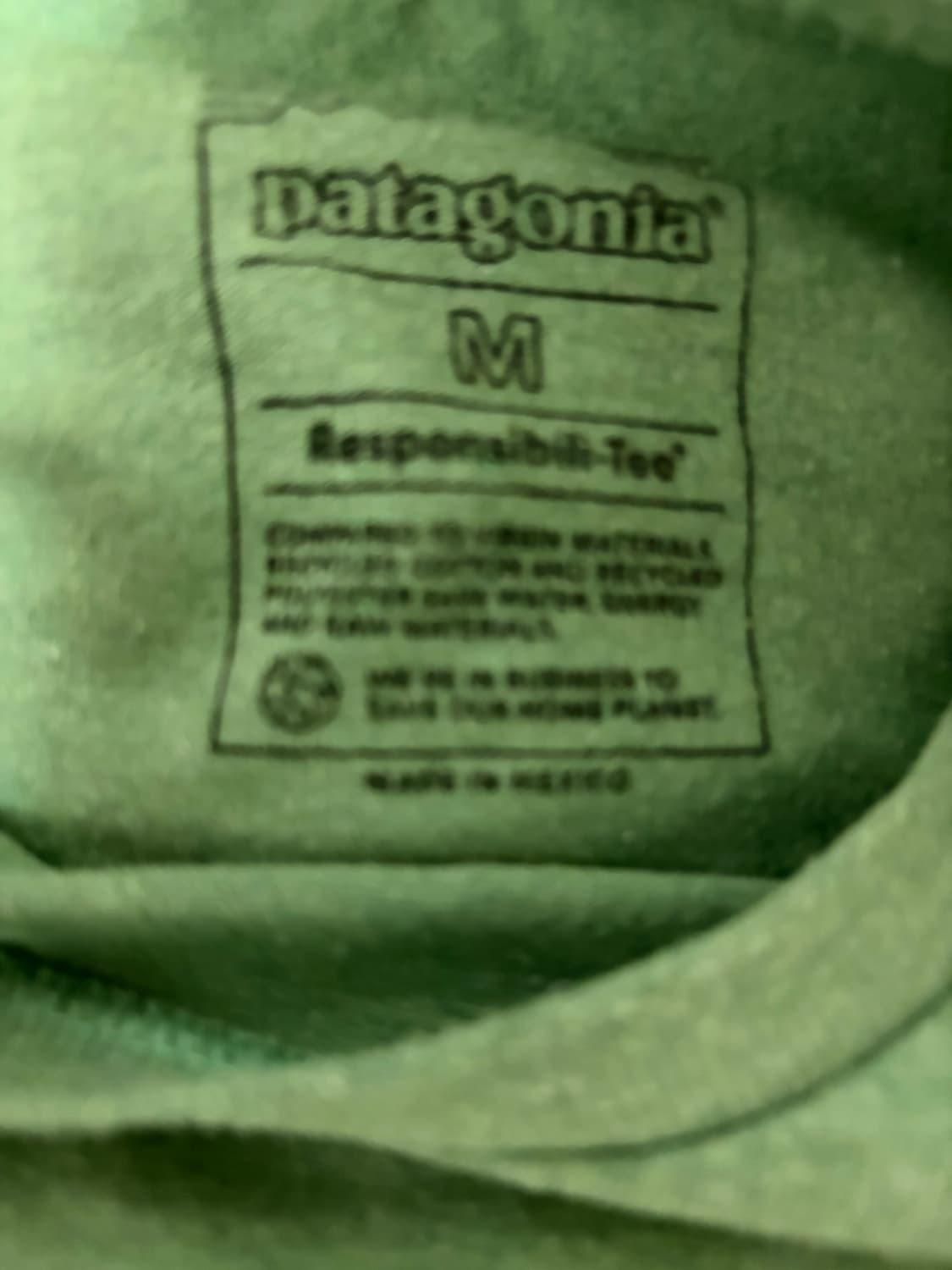 파타고니아 하와이 에디션 티셔츠 그린M 상품이미지4