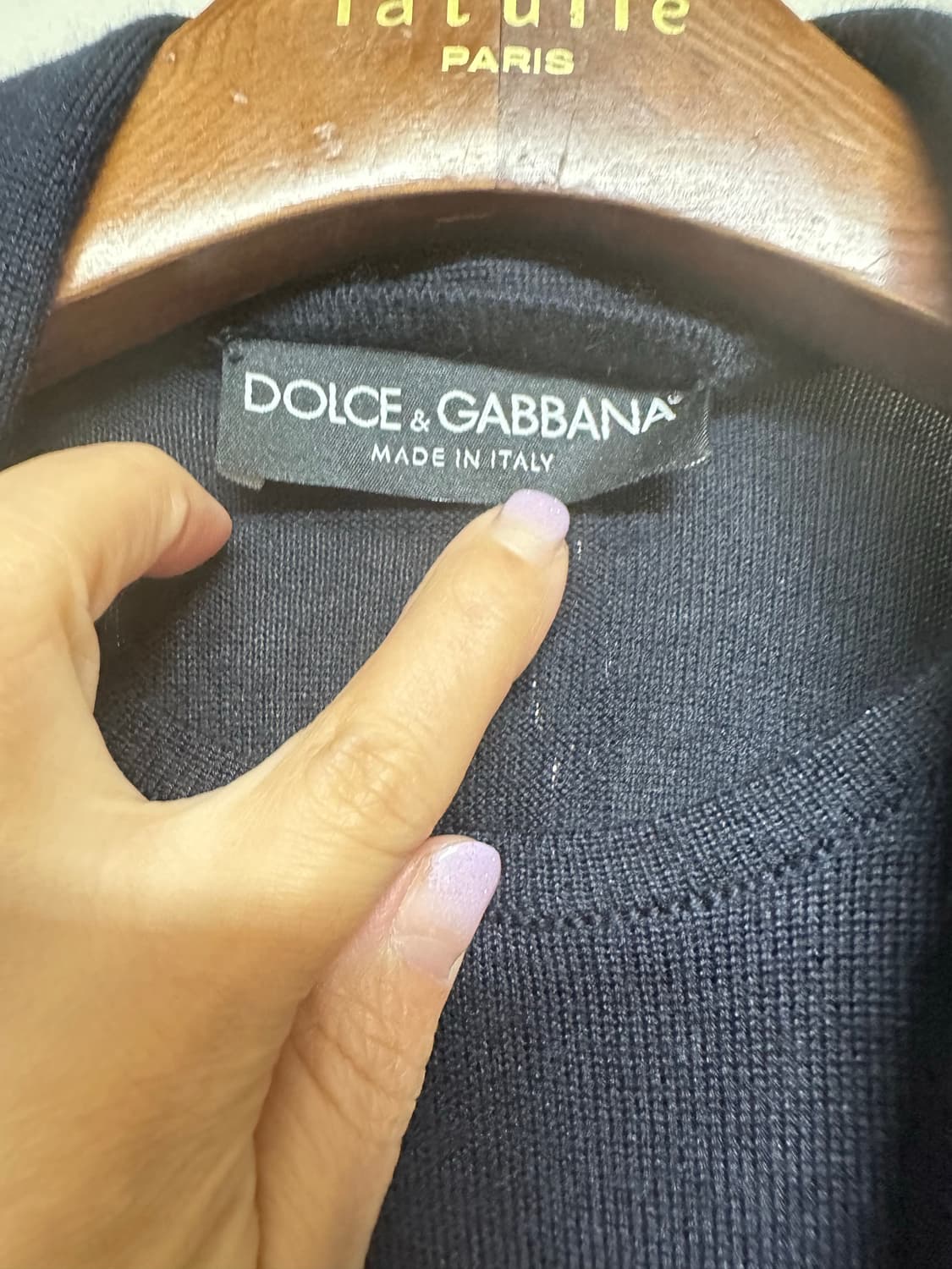 돌체앤가바나 블라우스XS 블랙 상품이미지2