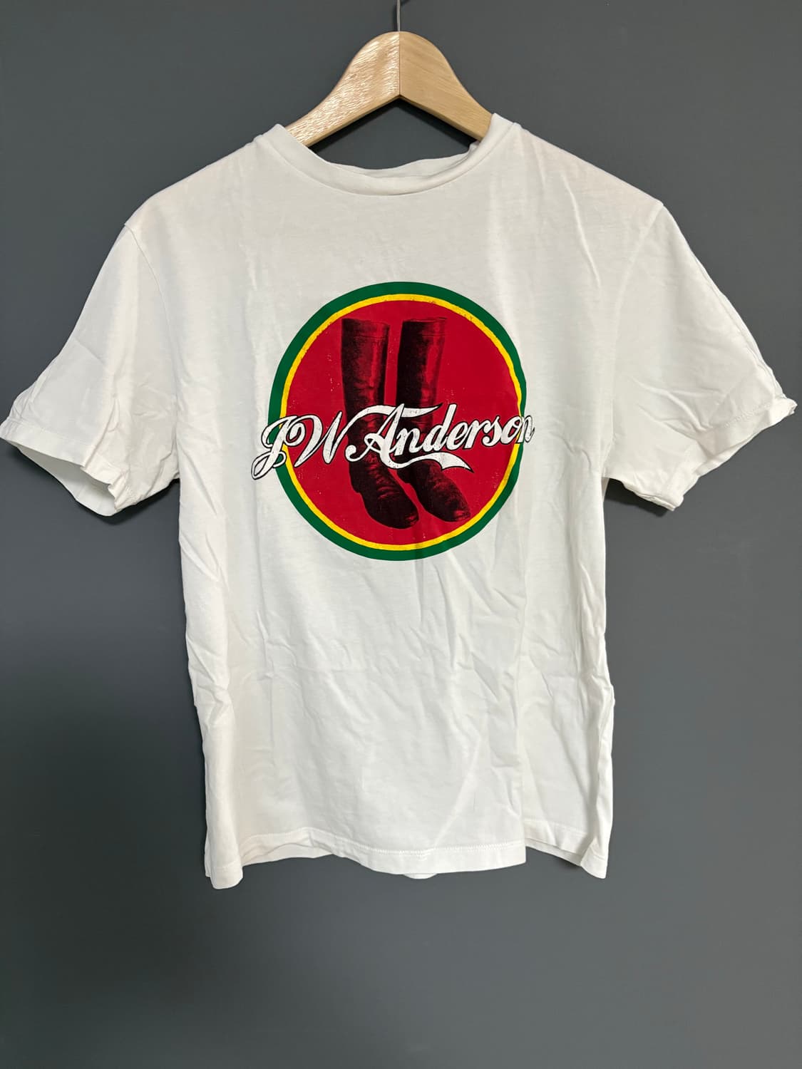 JW앤더슨 공용 티셔츠 화이트 상품이미지1