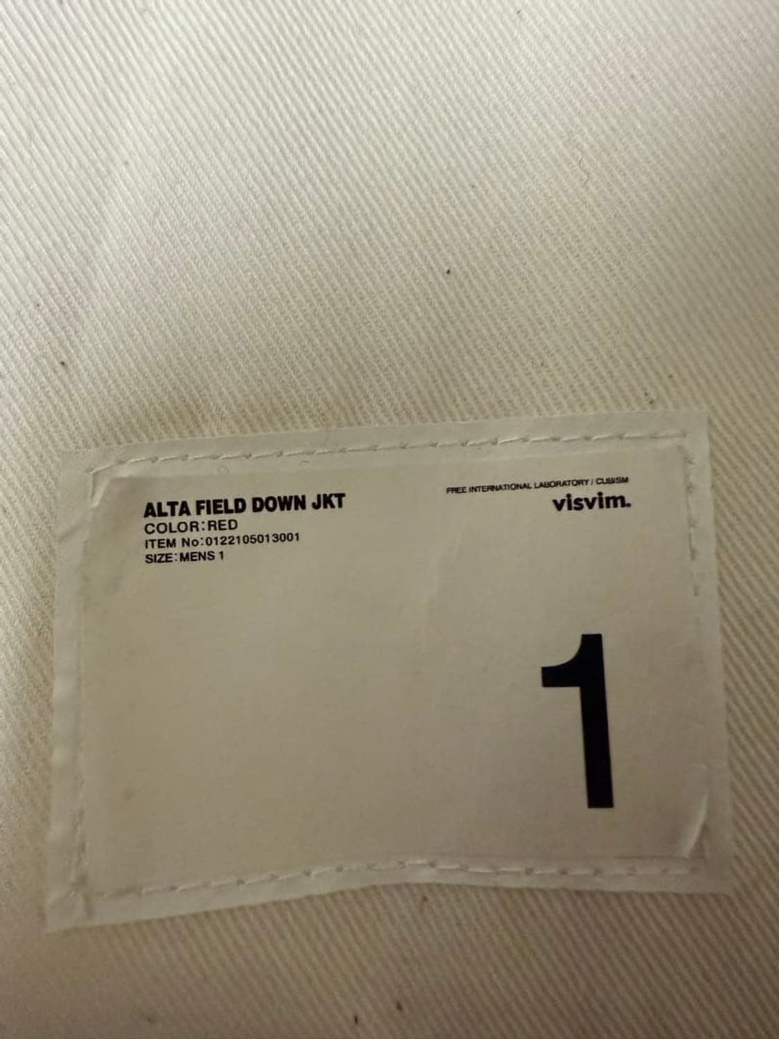 21fw ALTA FIELD DOWN JKT (NY/C) 상품이미지6