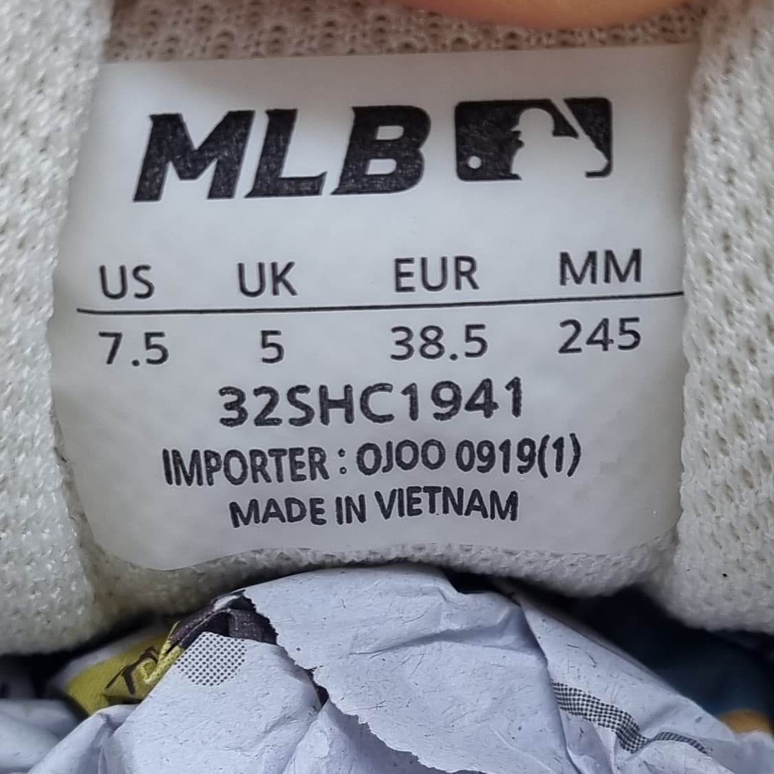 MLB 빅볼청키 뉴욕양키스 운동화245 상품이미지6