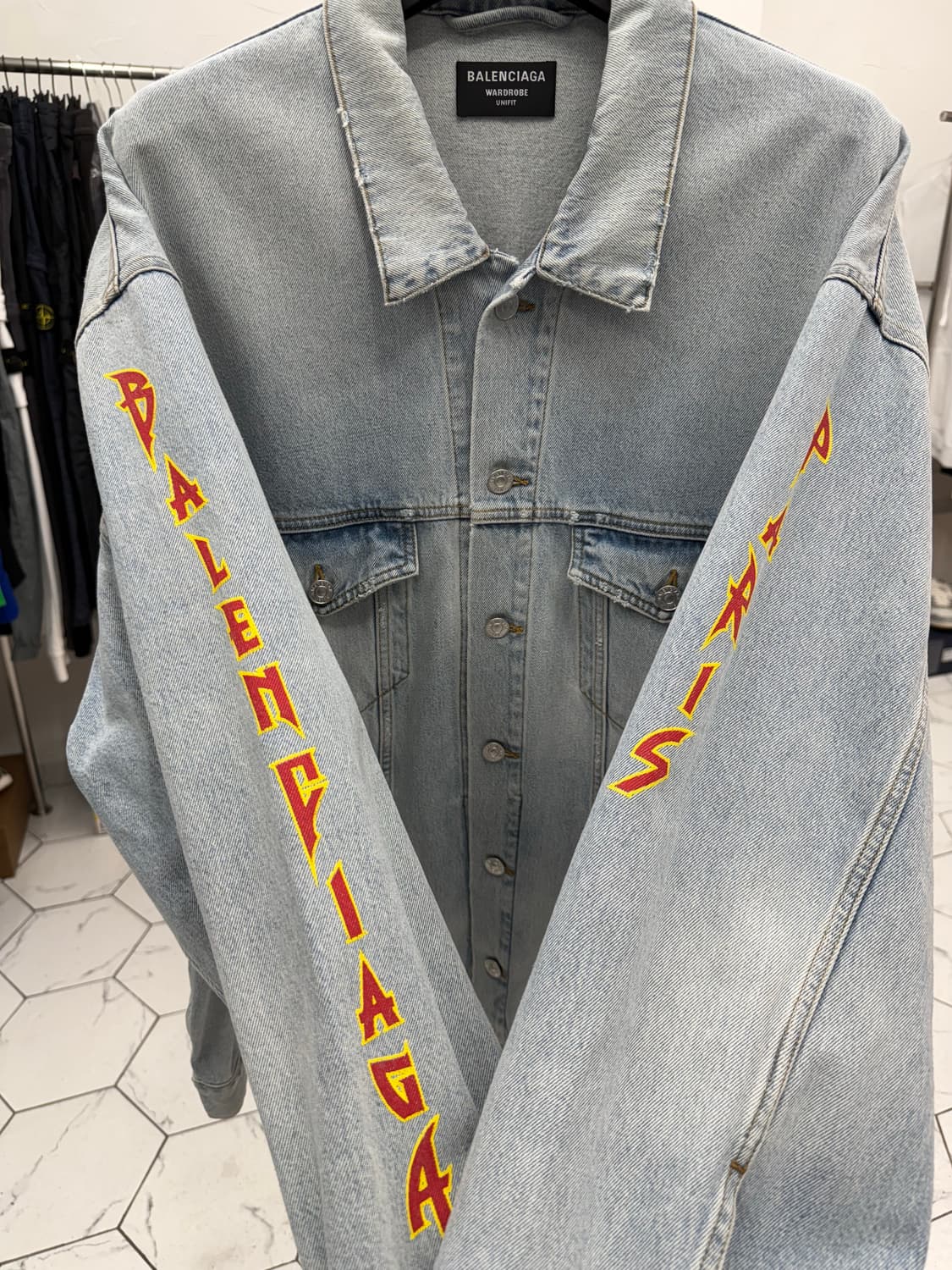 [3] 발렌시아가 메탈리카 데님 자켓 상품이미지3