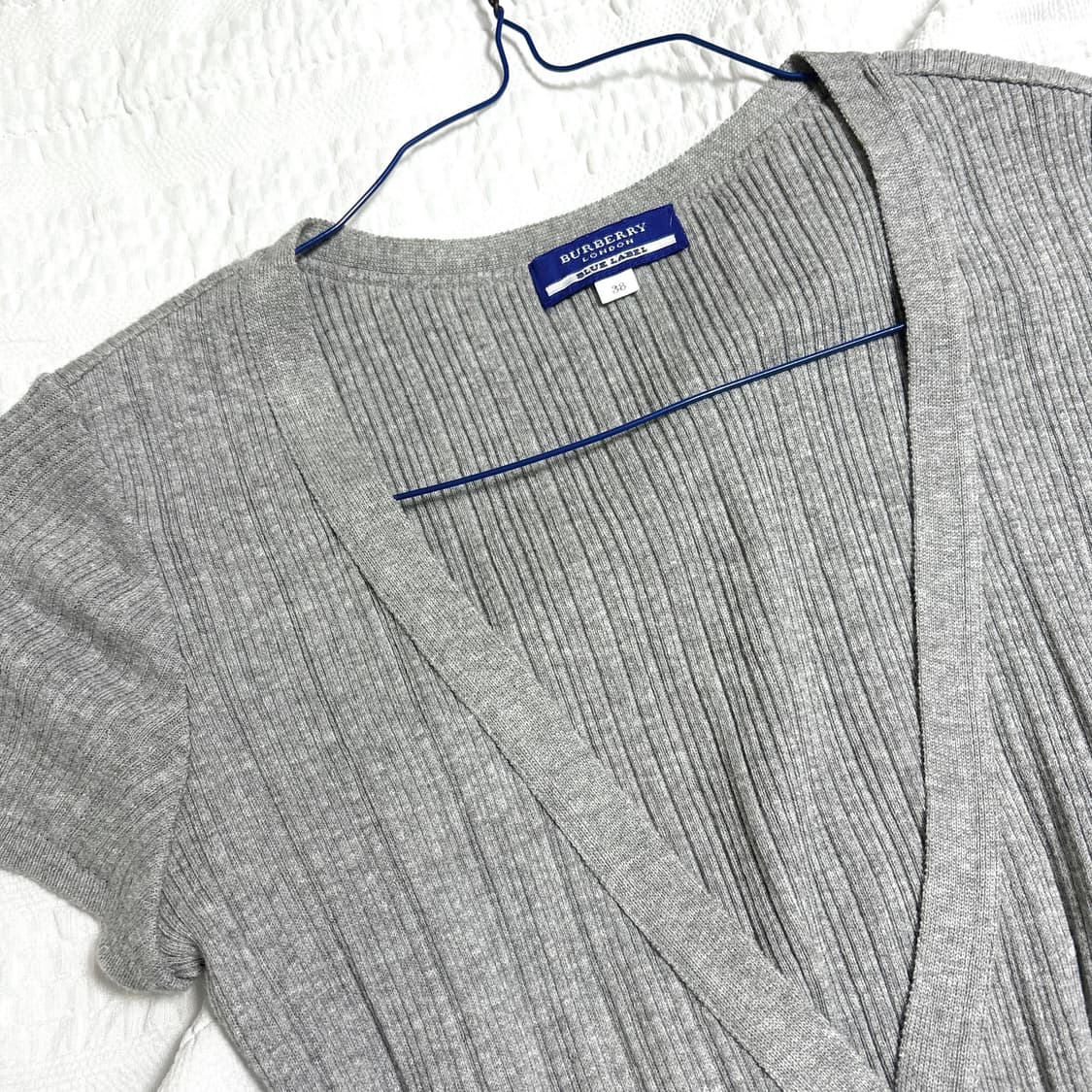 버버리 블루라벨 니트 가디건 상품이미지4