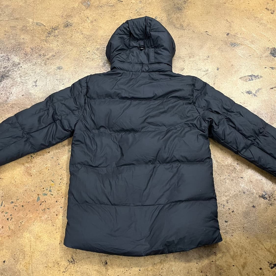 [정품/XS] 나이키 블랙 후드 패딩 점퍼 b15 상품이미지4