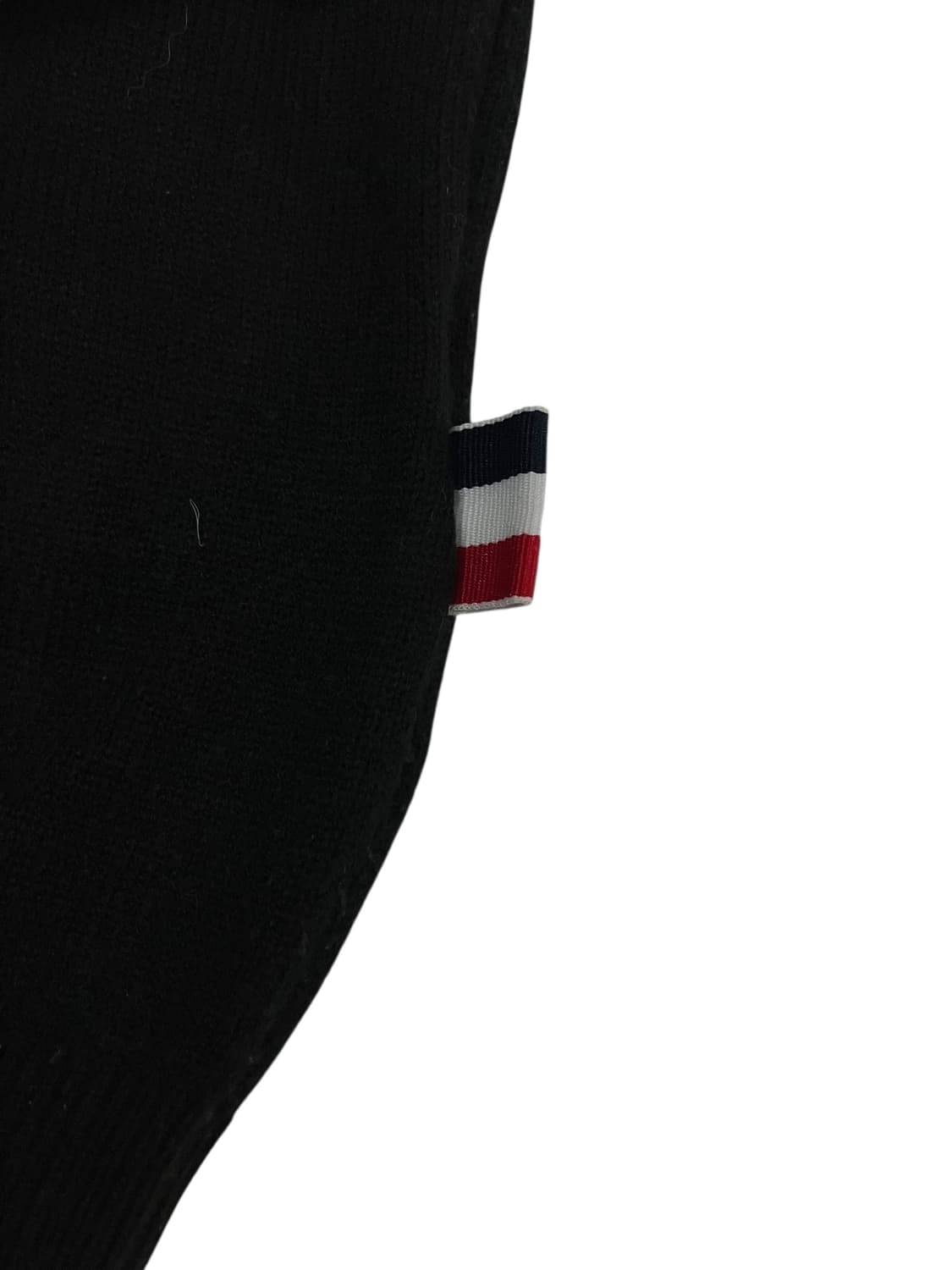 톰브라운 블랙 반목폴라 니트 M 상품이미지4