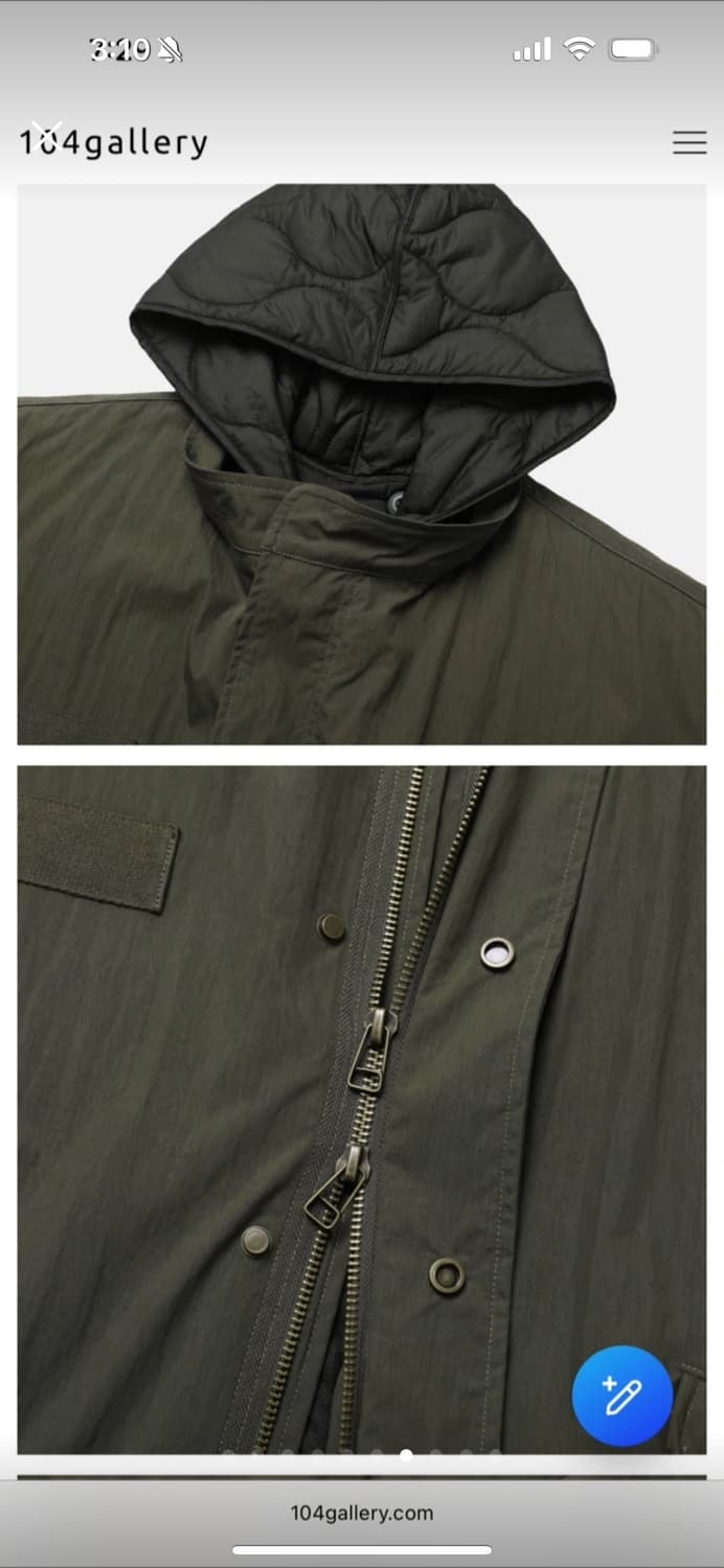 유니섹스 M65 점퍼 패딩 세트 상품이미지7