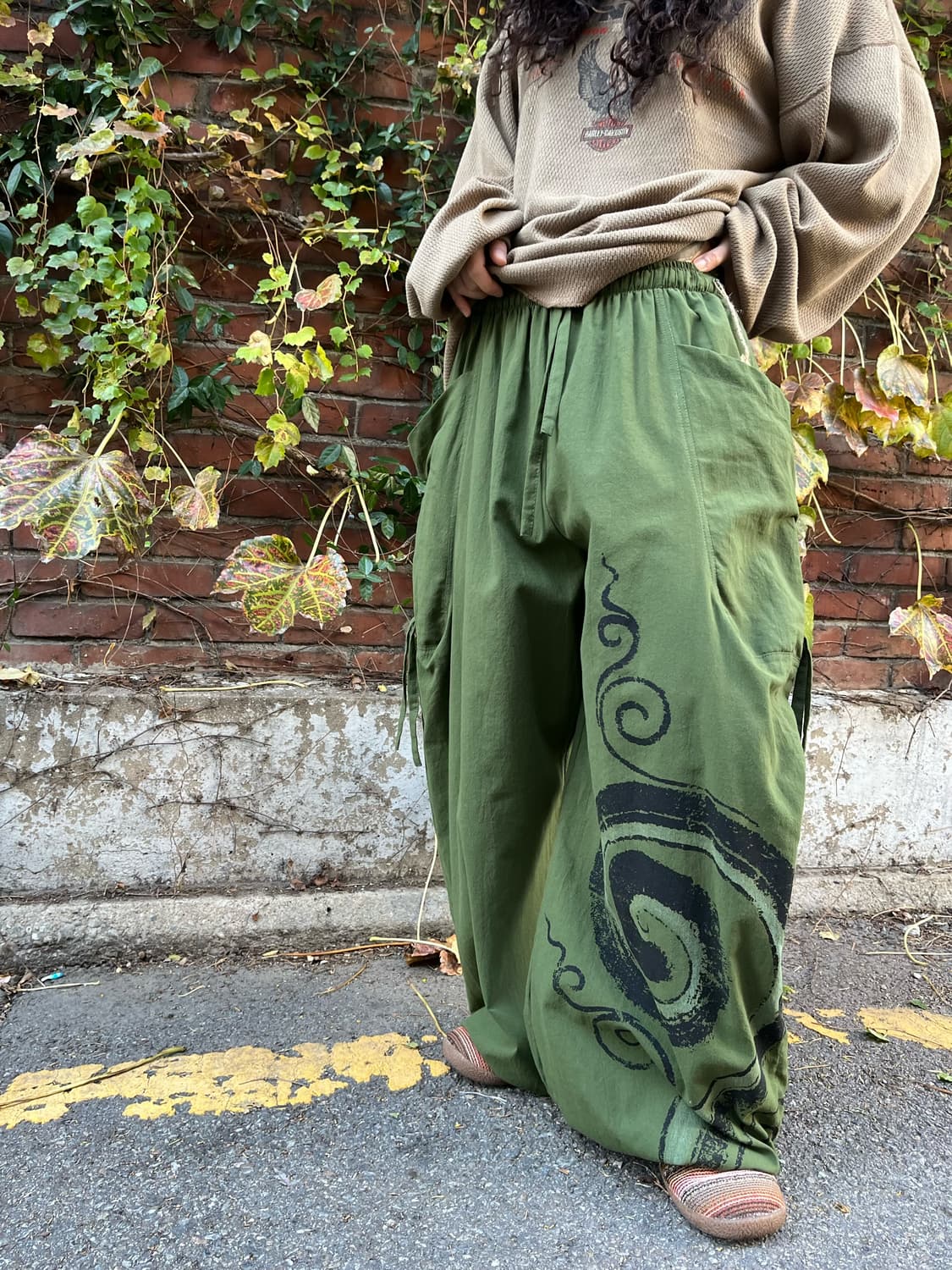 히피문양 벌룬 팬츠 상품이미지3