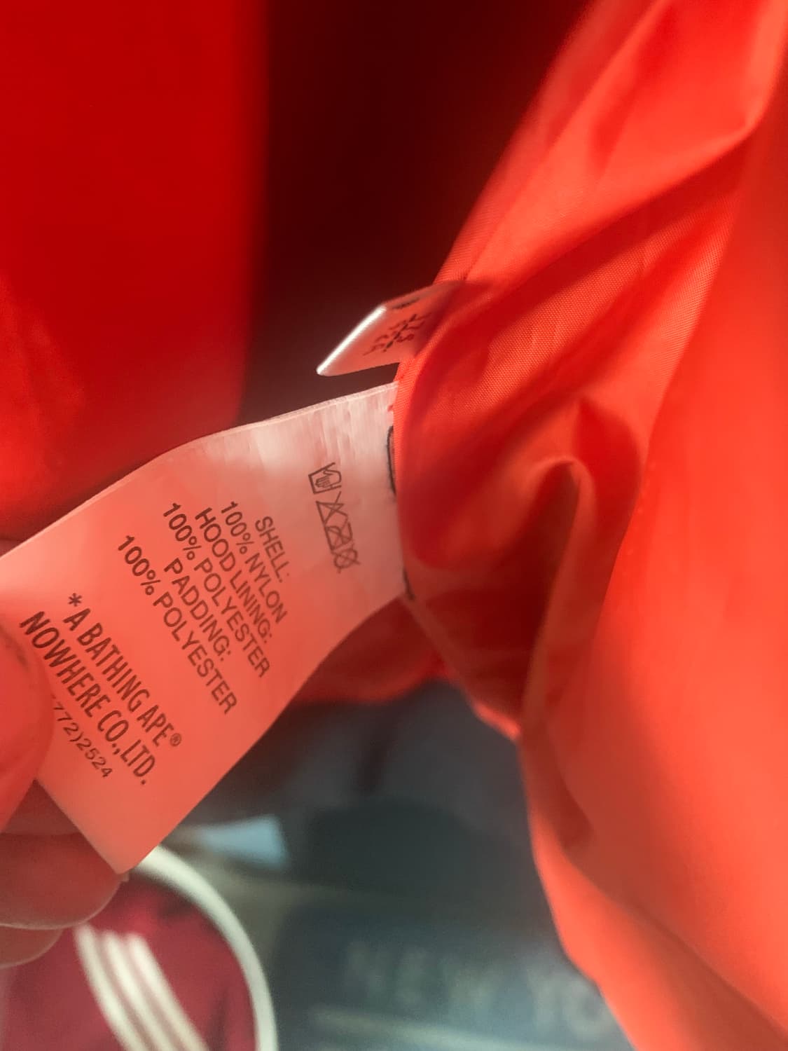 에이프 블랙 봄버 자켓 L 상품이미지3