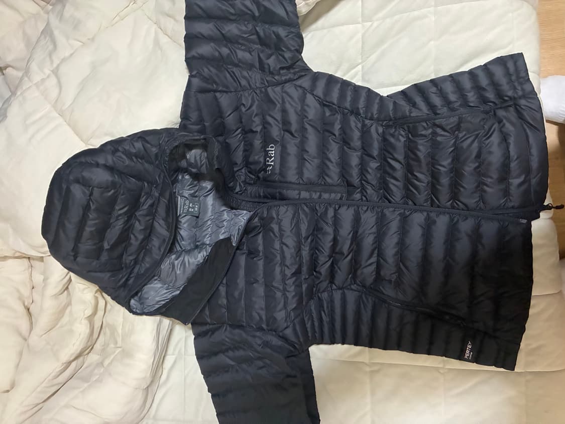 랩 마이크로라이트 알파인 자켓 블랙M 상품이미지1