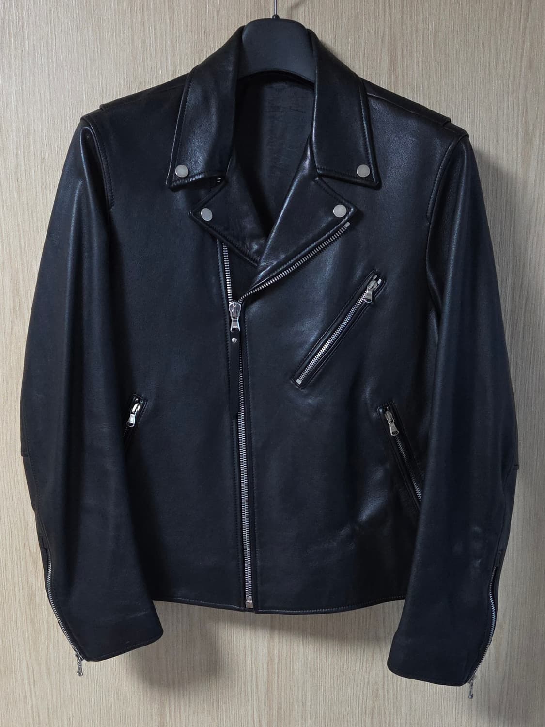 (착샷) 질스튜어트 뉴욕 가죽자켓 라이더  상품이미지1