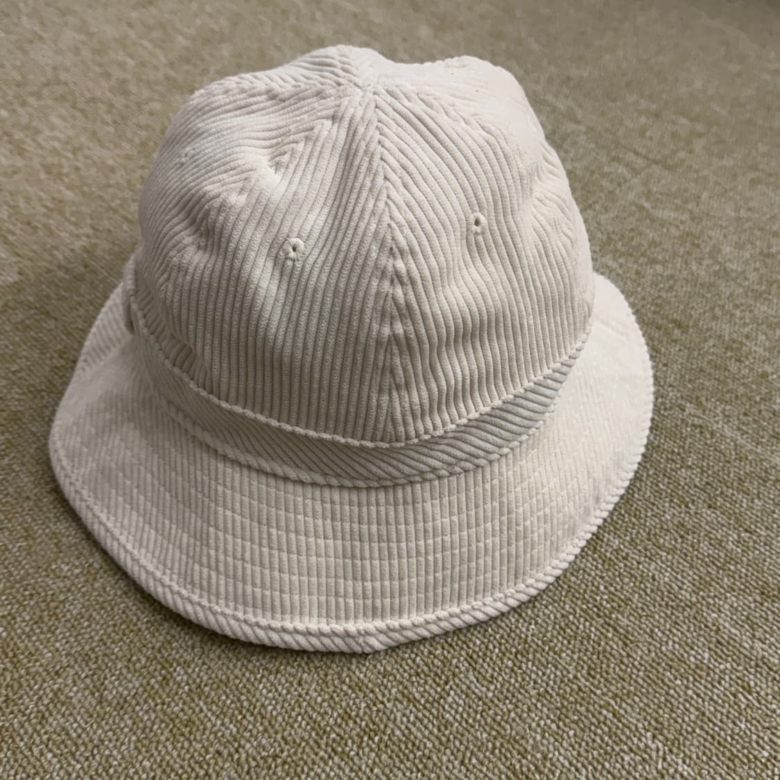 아디다스 화이트 오리지널 골덴 버킷햇 상품이미지2