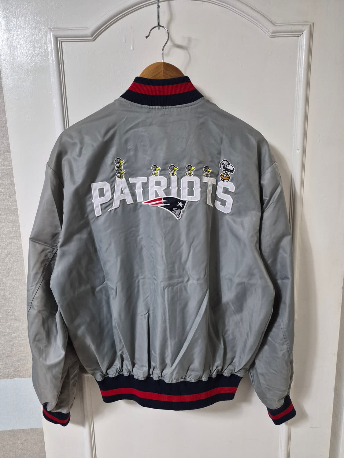 (L) 뉴에라 x 스누피 nfl 바시티 자켓 상품이미지9