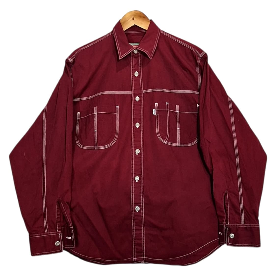 리바이스 화이트탭 셔츠 상품이미지1