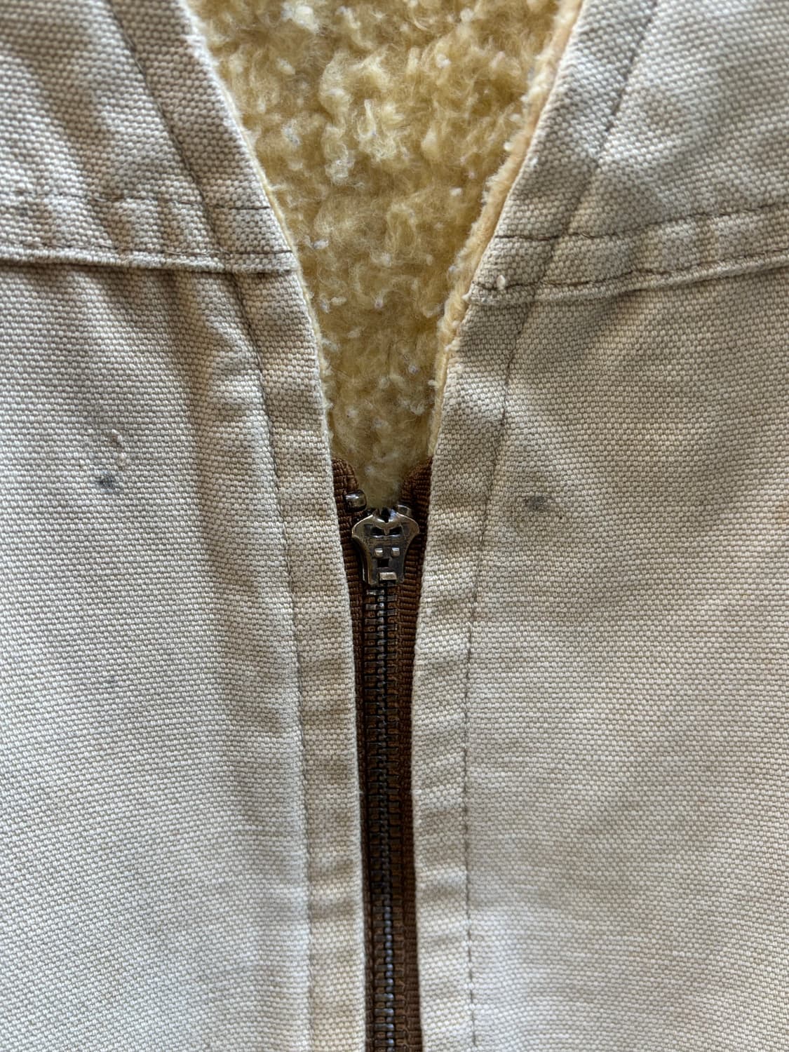 80s~90s 칼하트 쉐르파 덕캔버스 베스트 상품이미지5