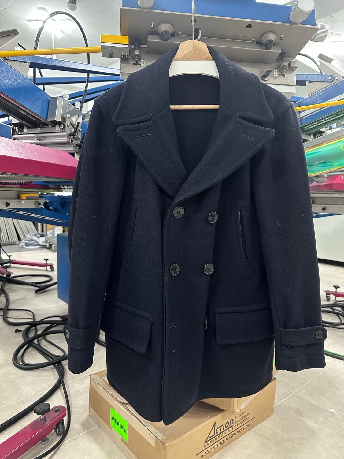 50s sure-fit 네이비 피코트 40(킨지상에게 구매) 상품이미지2