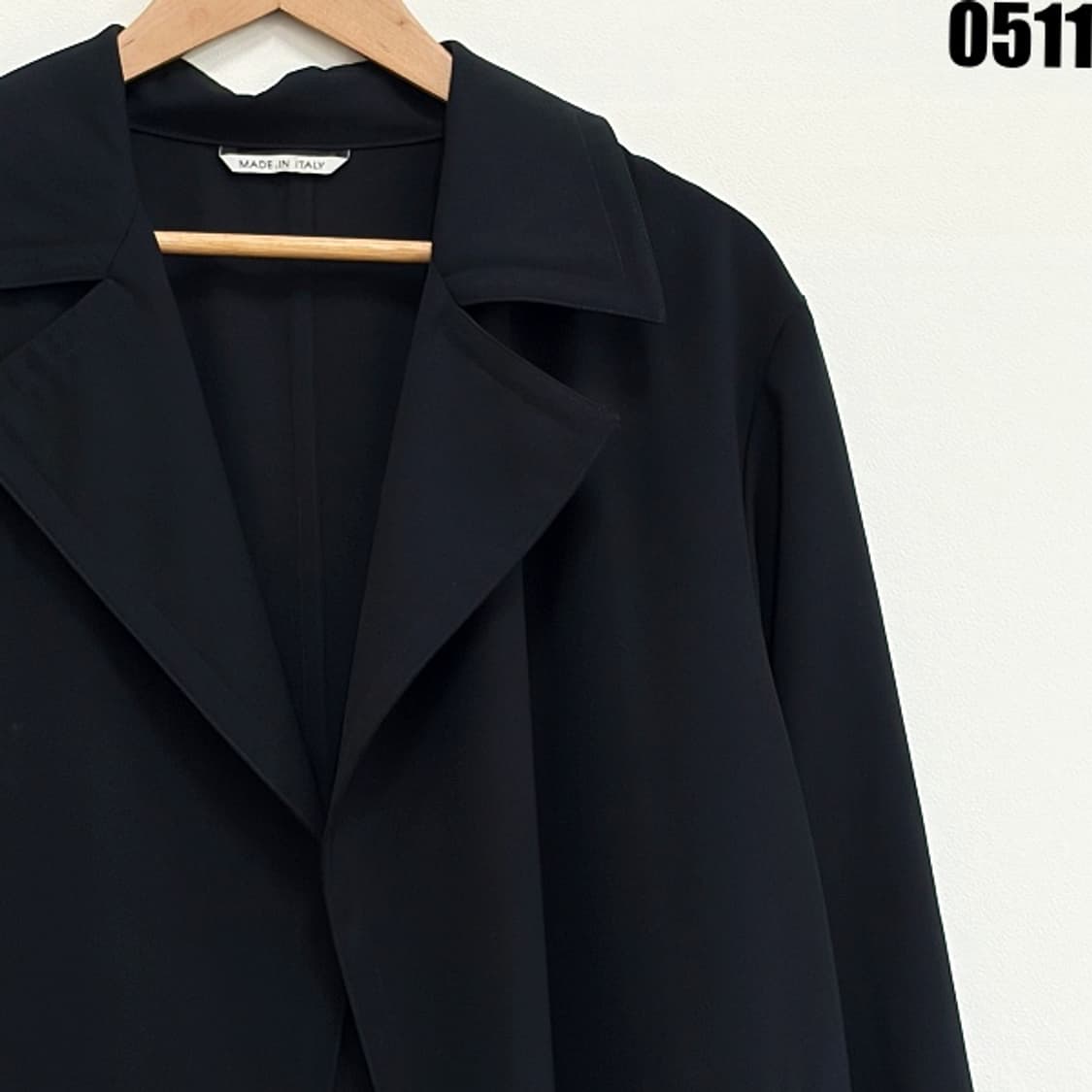 막스마라 블랙 롱 가디건 6 0511 상품이미지2