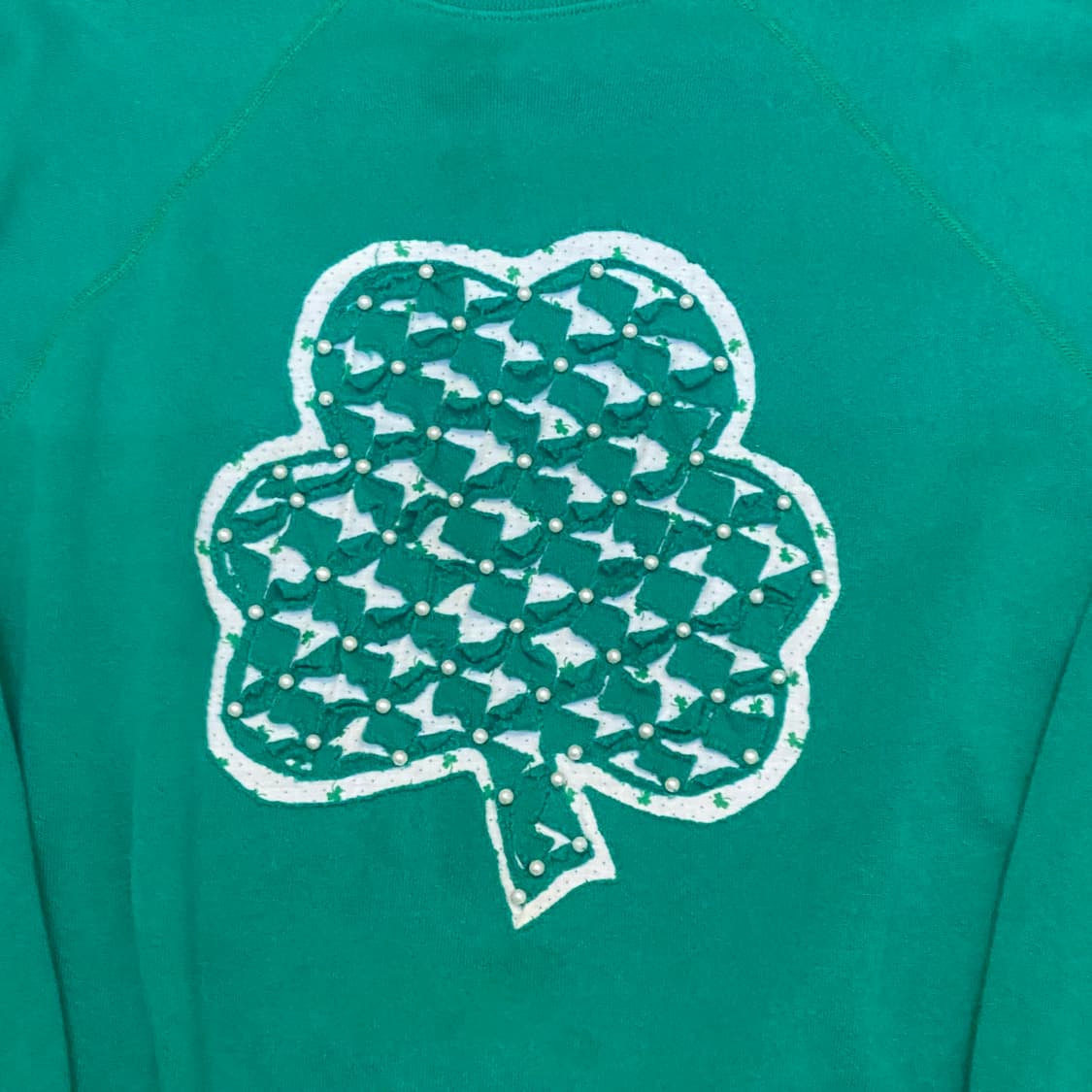 Made in USA 미국 빈티지 클로버 맨투맨 상품이미지2