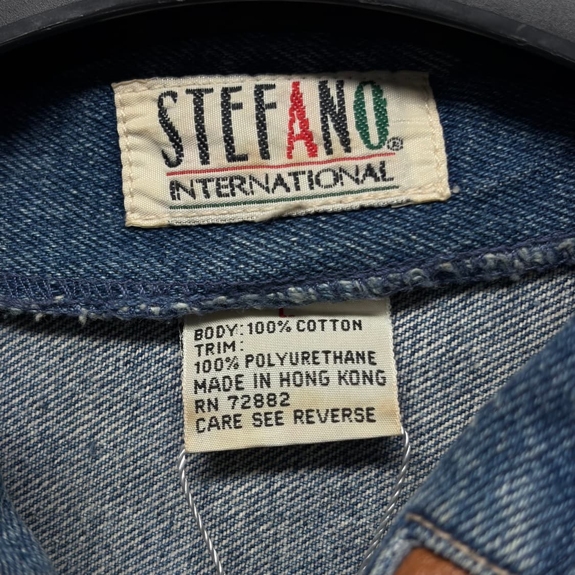 빈티지 웨스턴 데님 레더 자켓 상품이미지6