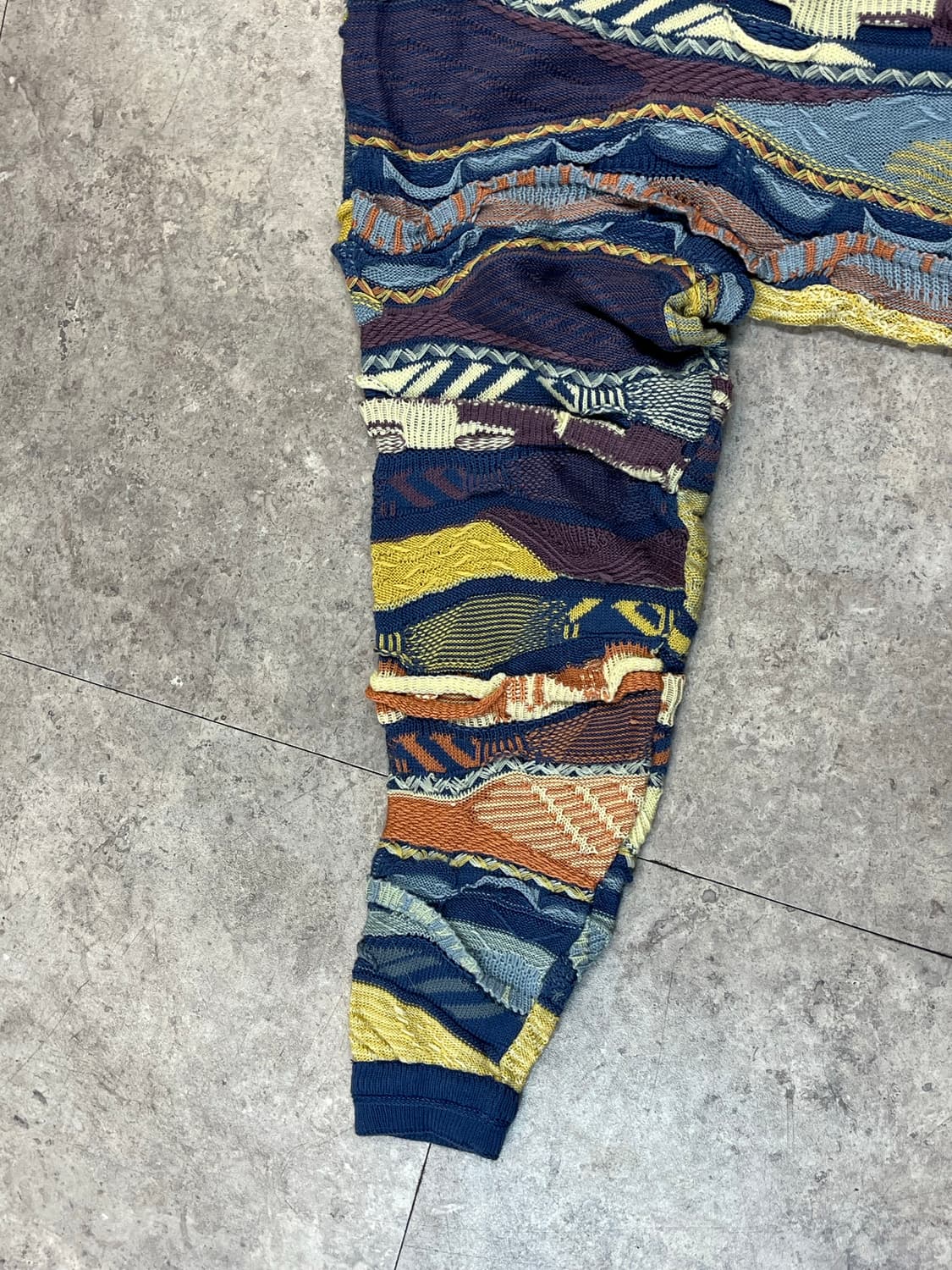 빈티지 케이블 니트 블루 #csz2353 상품이미지8