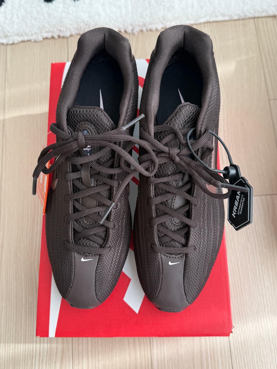 새상품) 나이키 샥스 벨벳브라운라이트초코 230 상품이미지3