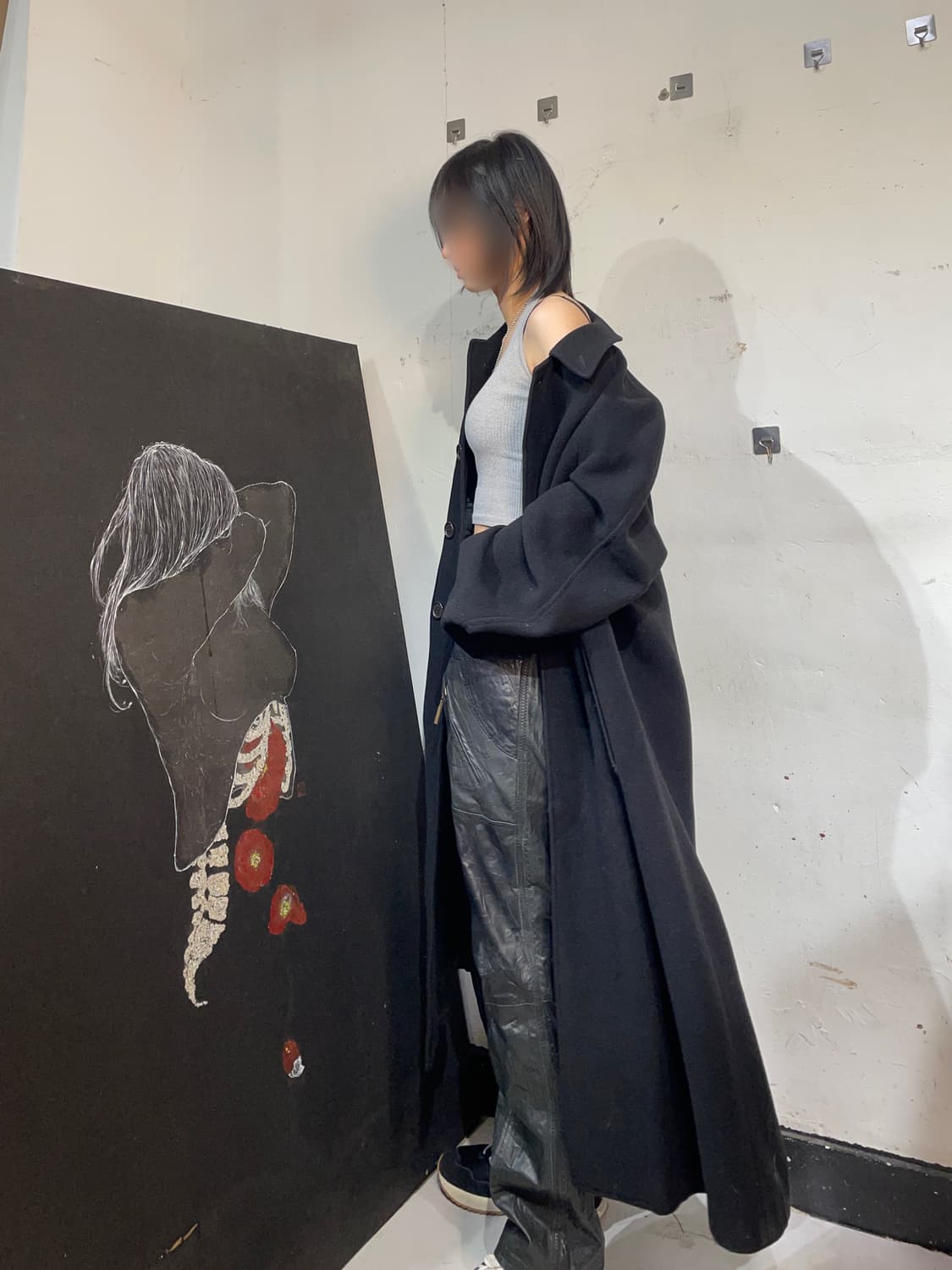 조르지오 아르마니 라나울 발마칸 싱글 코트 XL 상품이미지4