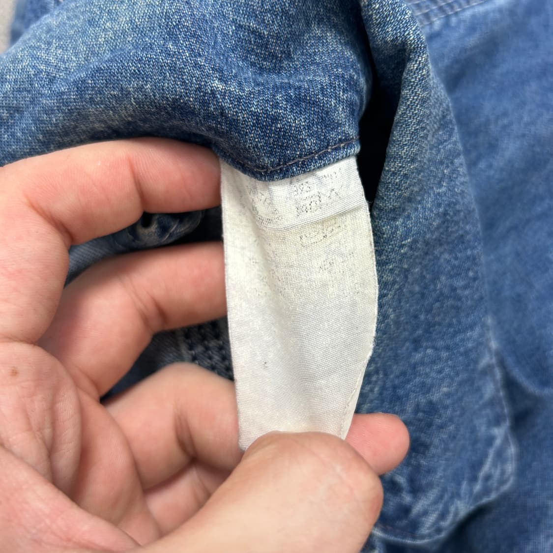 칼하트 USA 데님 커버올 자켓 상품이미지7