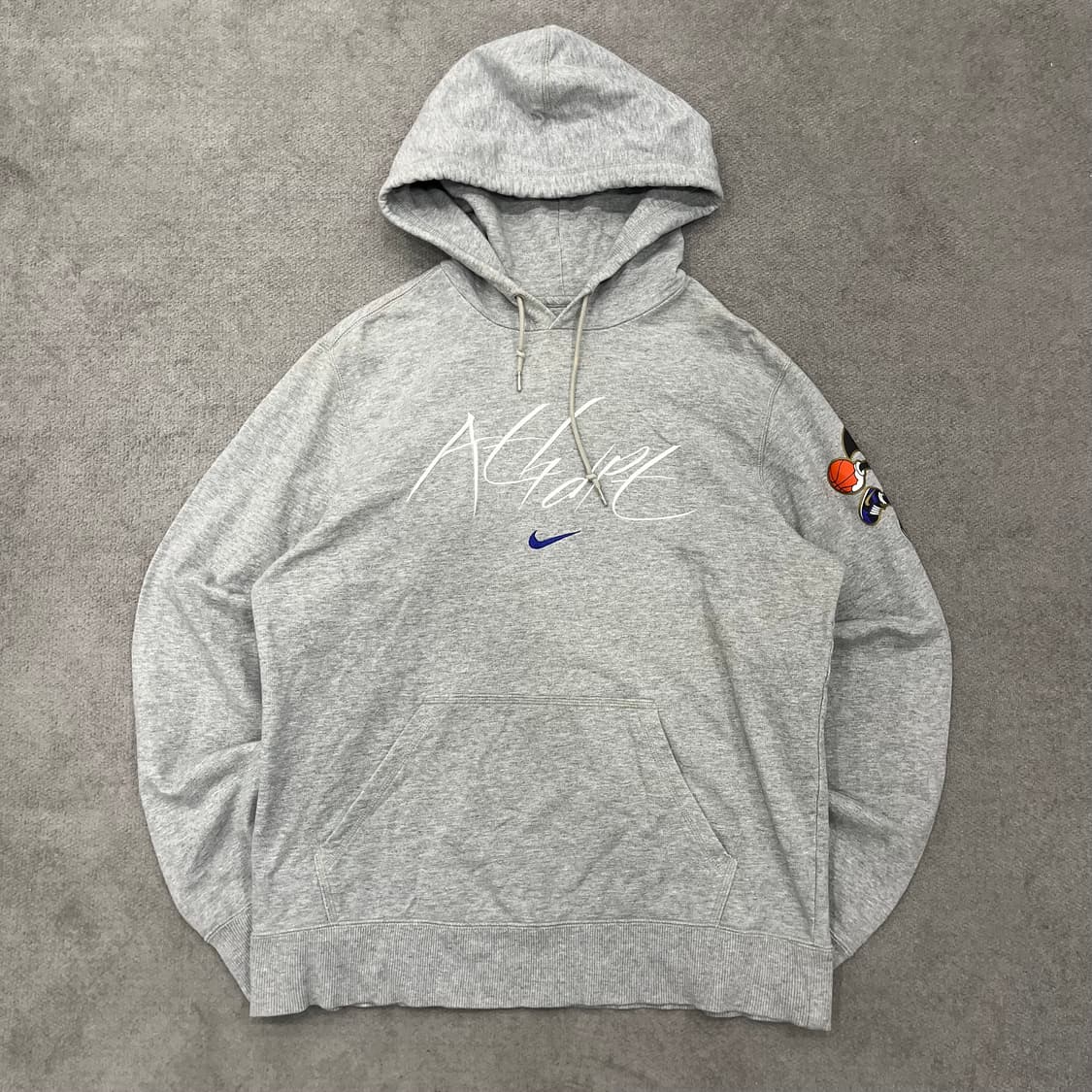 XL 나이키 ATHLETIC 회색 후드티 상품이미지1