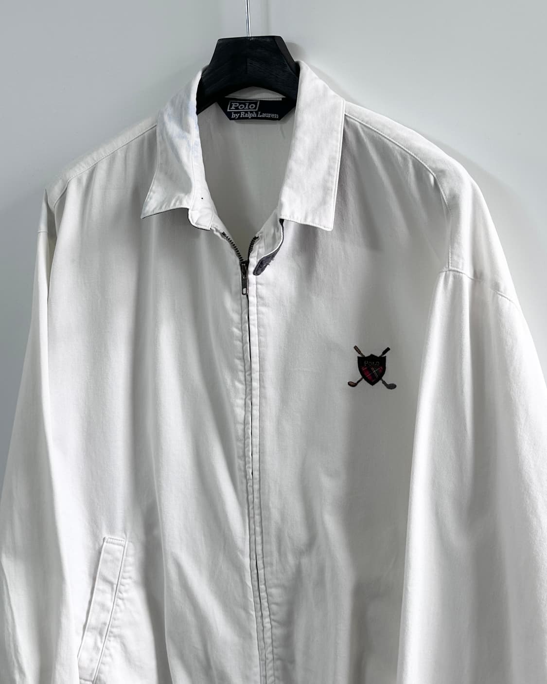 00s 폴로 골프 로고 화이트 스윙탑 자켓 (va.18) 상품이미지2
