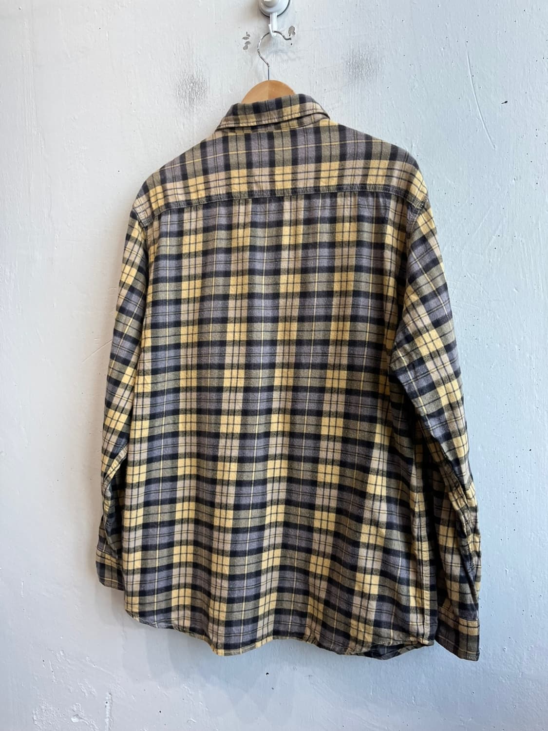 00s 리바이스 재팬 체크 플란넬 셔츠 XL 상품이미지4