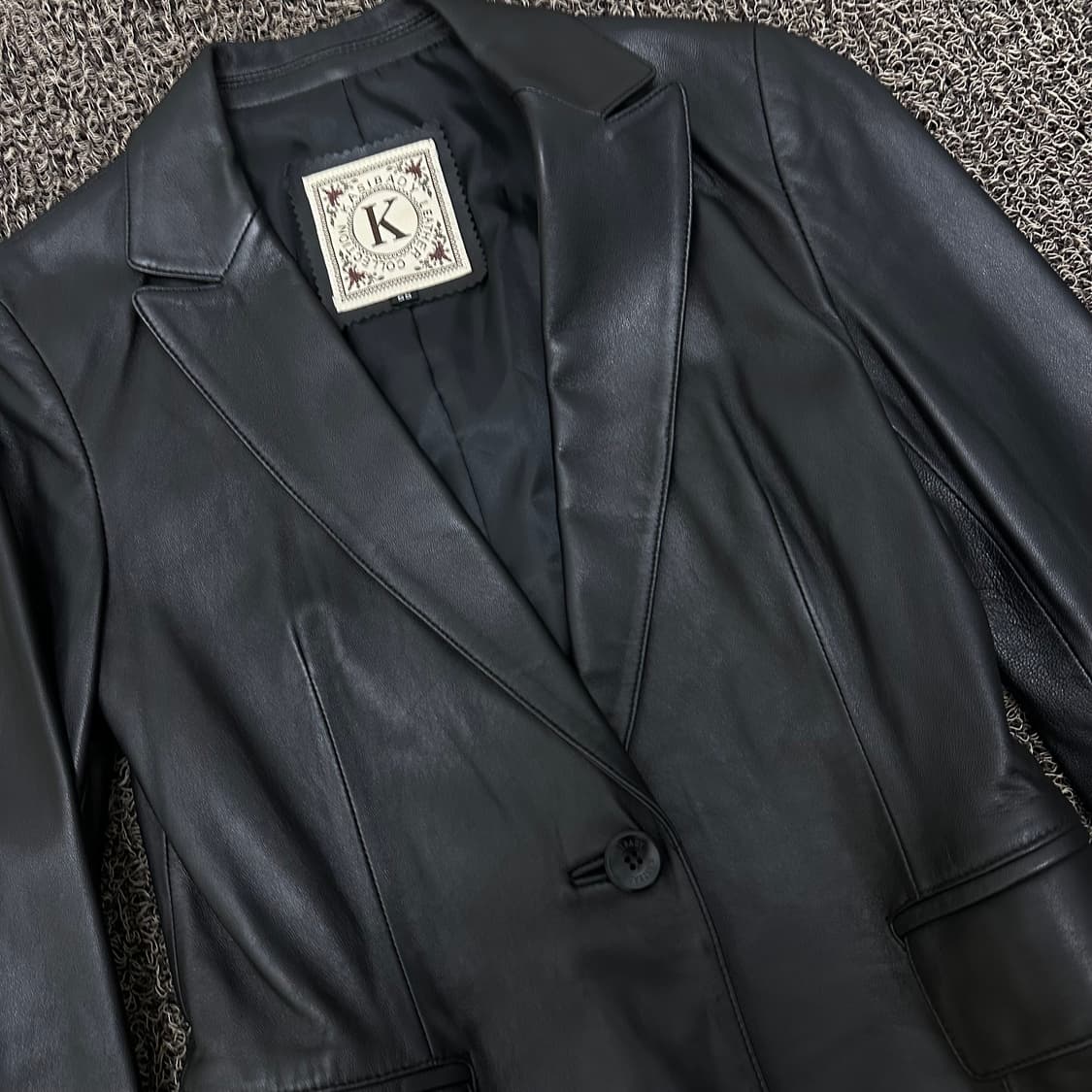 KASIBADY 카시바디 여성 양가죽 자켓 블랙 55사이즈 상품이미지2