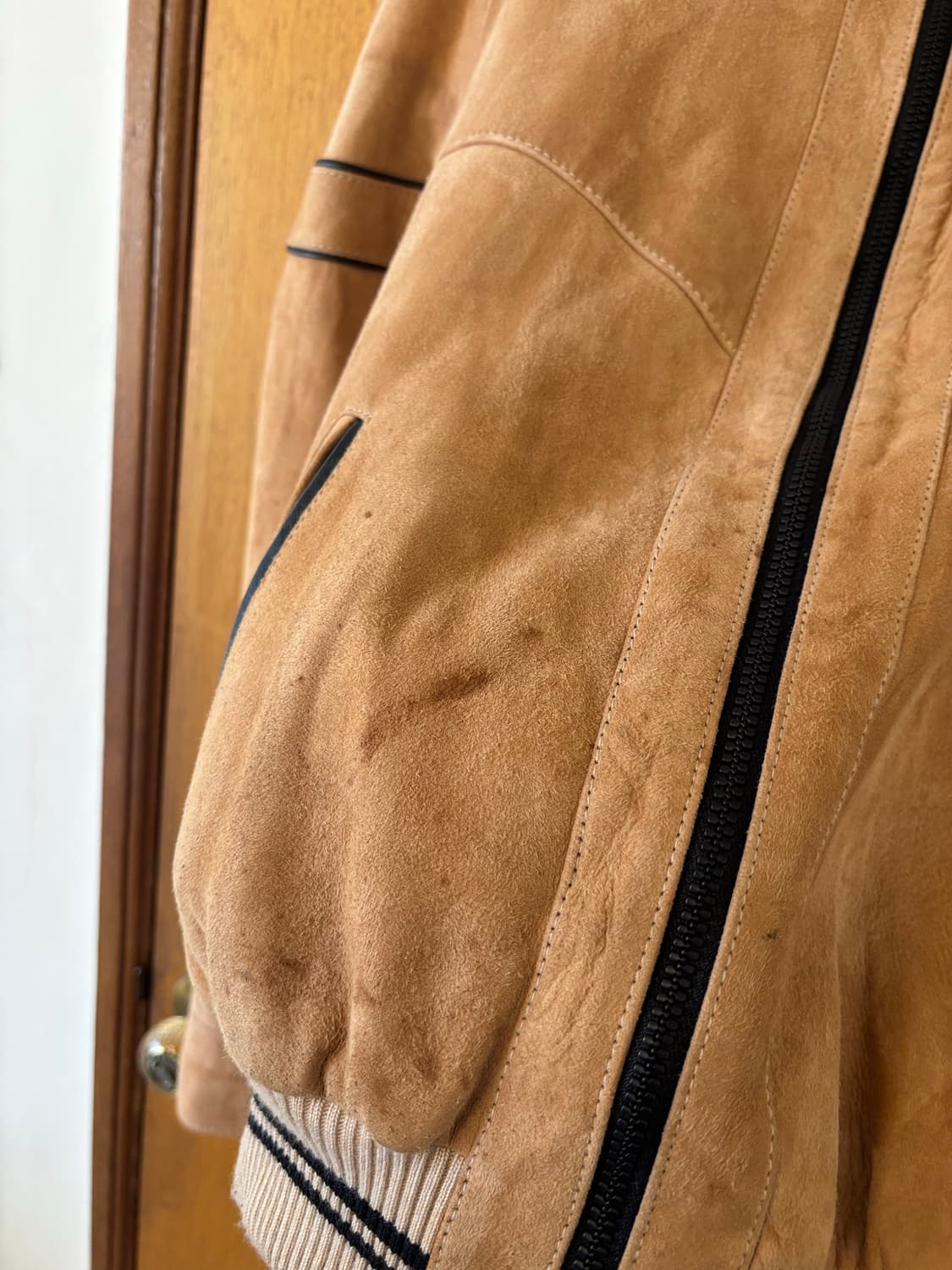 빈티지 스웨이드 자켓 상품이미지3