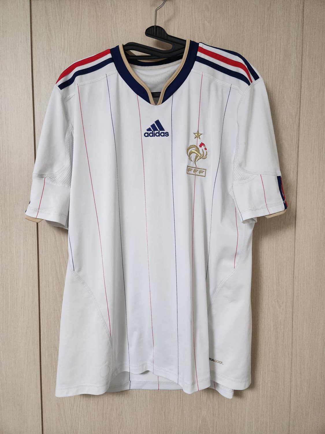 아디다스 2009-10 프랑스 아디다스 어웨이 셔츠 L 상품이미지1