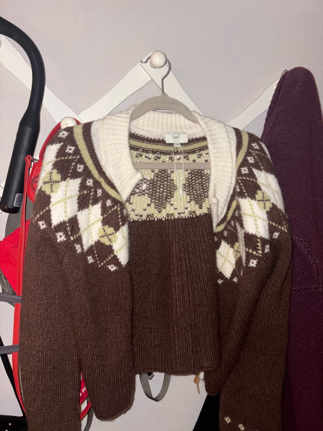 커버낫 노르딕 집업 니트 가디건 상품이미지4