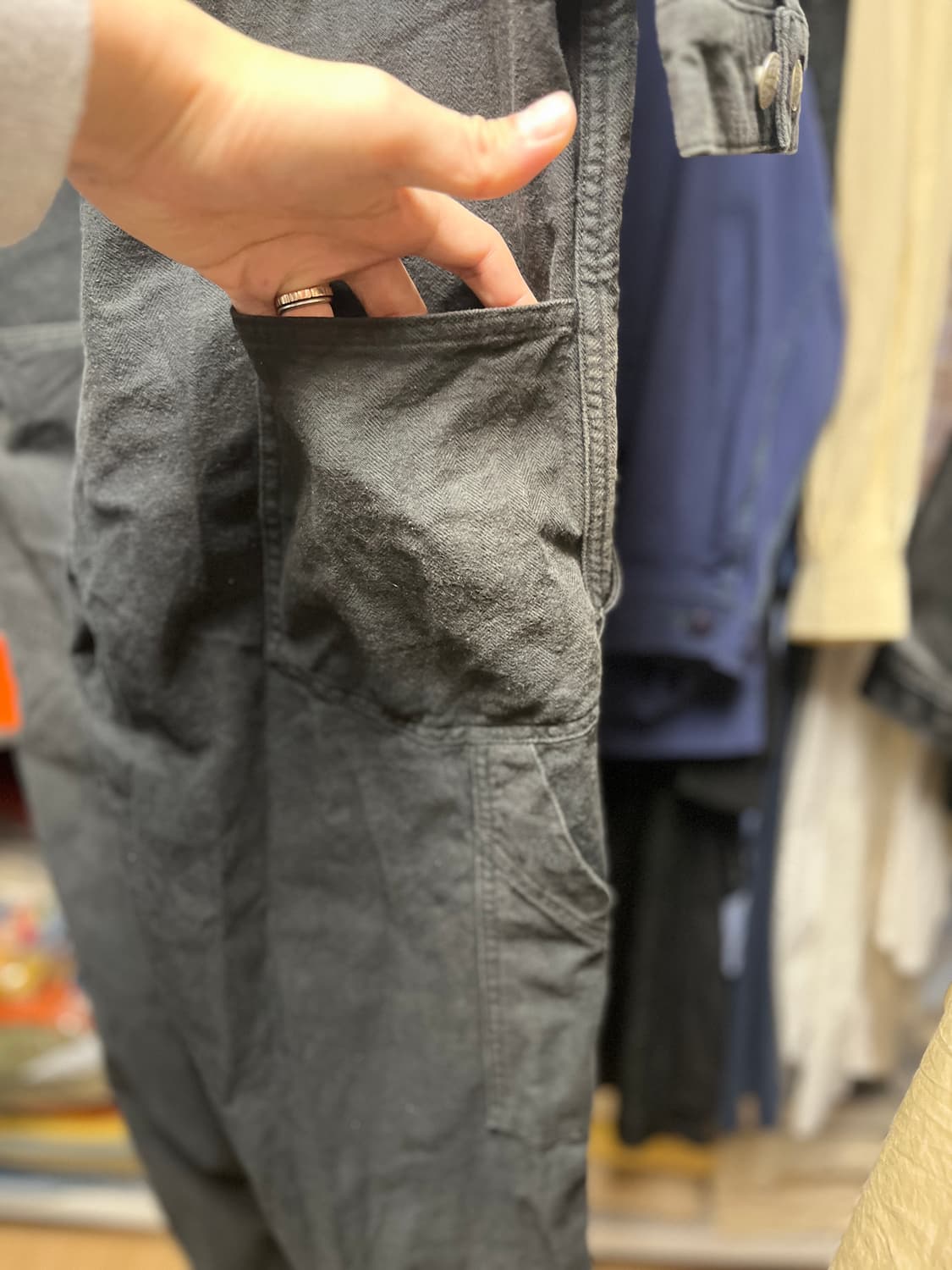 VISVIM 올드비즈빔 그레이 올인원 오버롤즈 상품이미지10