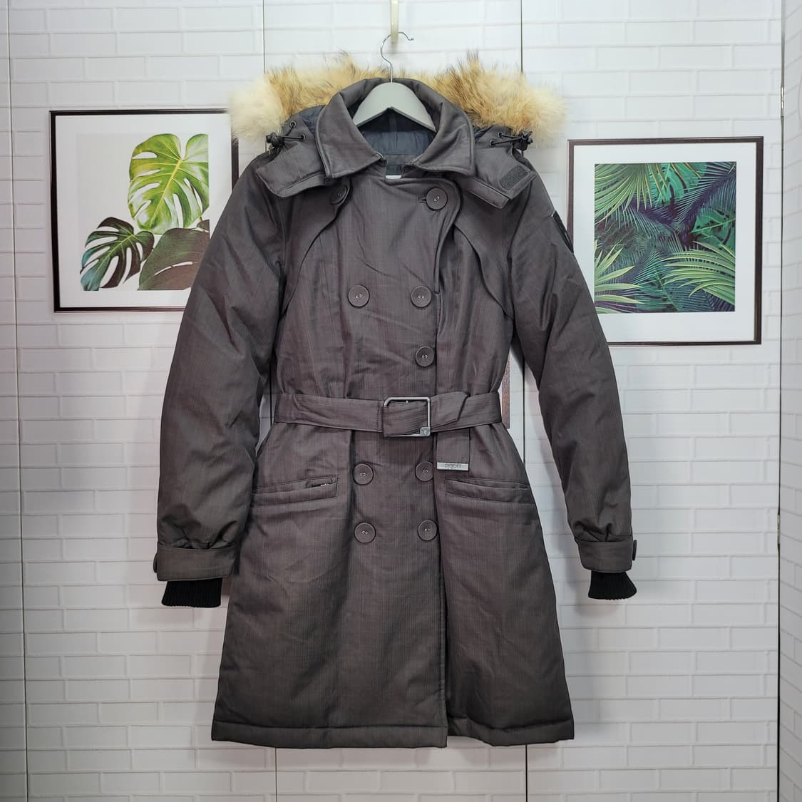 노비스 튤라 롱 패딩 자켓 재킷 그레이 S 사이즈 상품이미지1