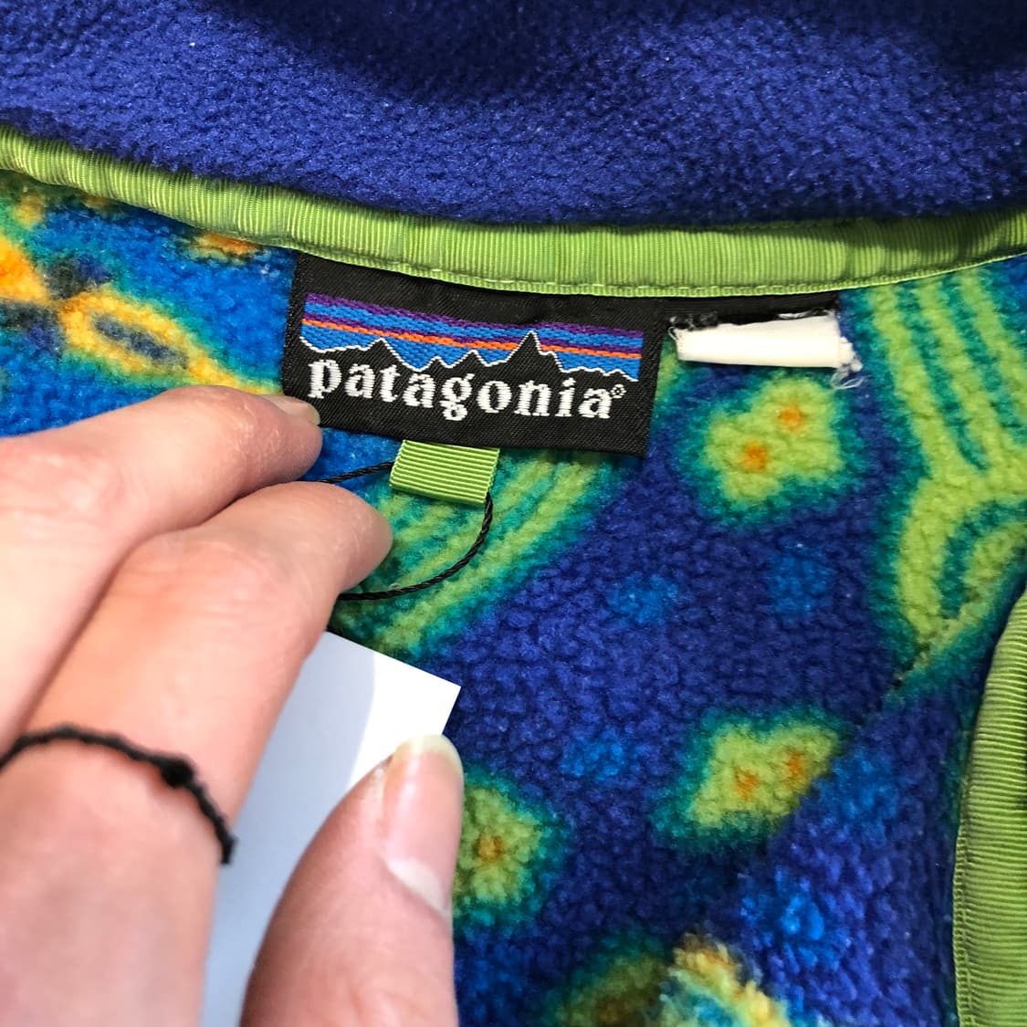90s 파타고니아 USA 신칠라 플리스 베스트 상품이미지4