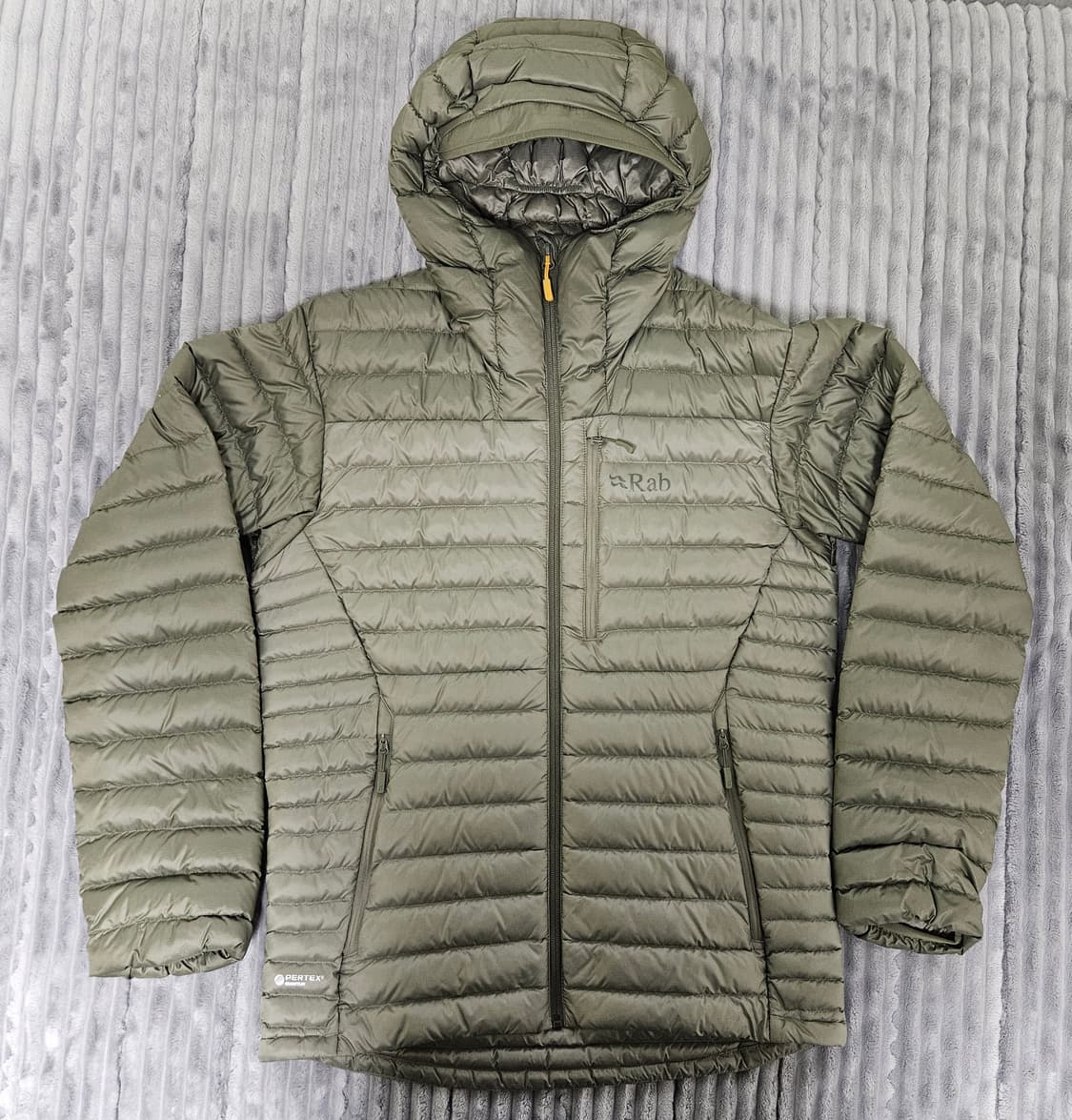 [M] RAB 랩 마이크로라이트 알파인 자켓 라이트 카키 스톤 상품이미지1