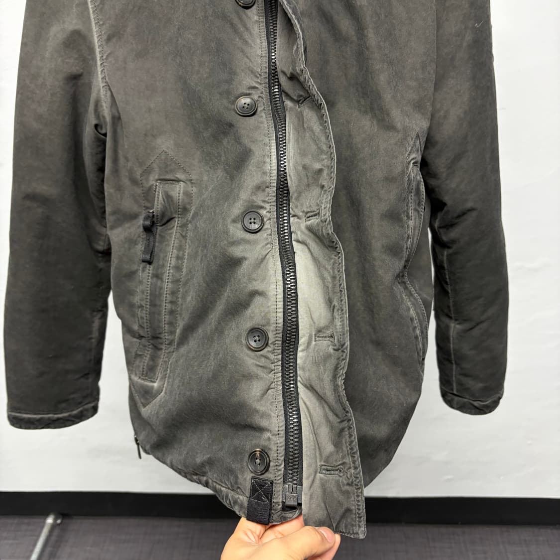 SERIES 가먼트다잉 라파예트 점퍼 상품이미지4