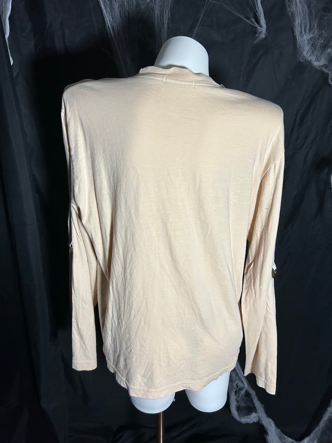 beige y2k sleeve  상품이미지4