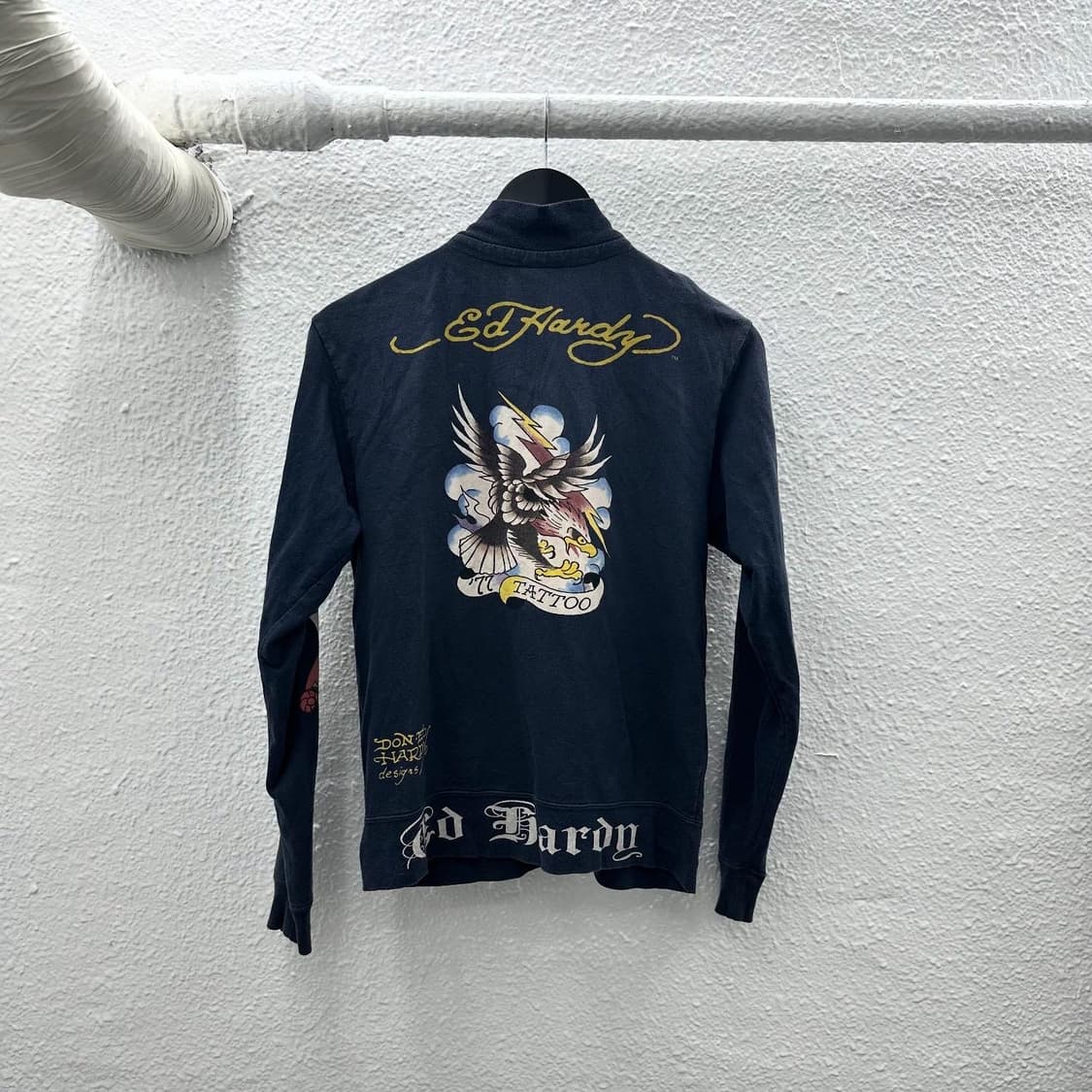 Ed hardy oldschool printing zipup 상품이미지7