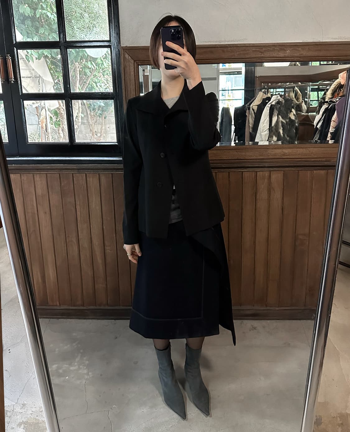 ISSEY MIYAKE wool single jacket 상품이미지4